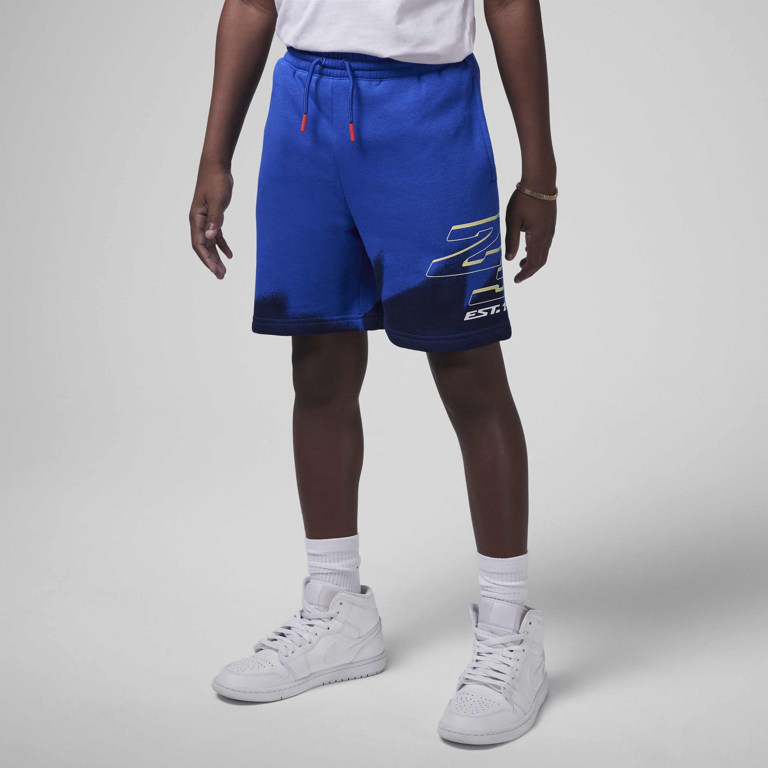 Jordan MJ Moto fleeceshorts voor kids - Blauw