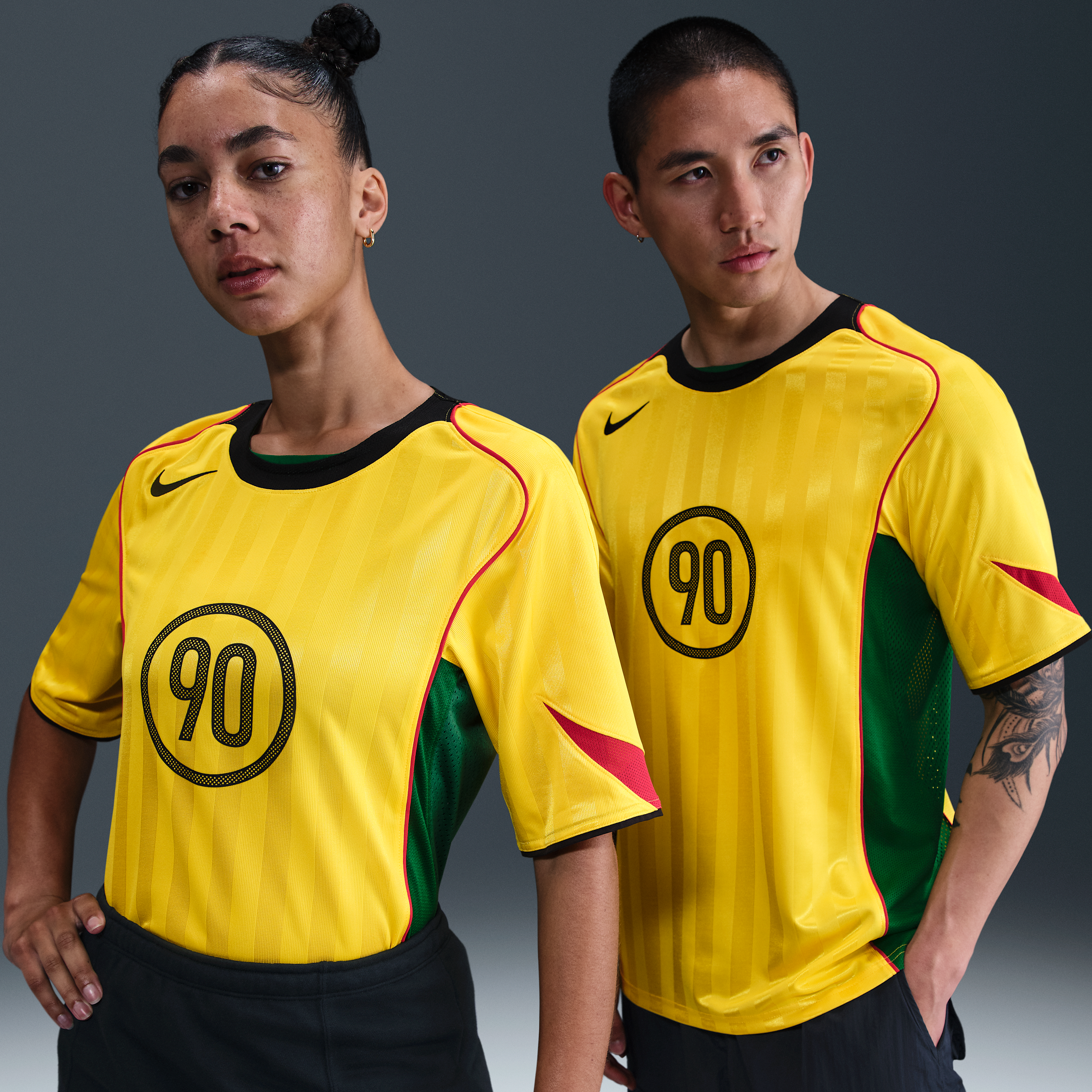 Thumbnail - Nike Total 90 Dri-FIT Fußballtrikot (Herren) - Gelb