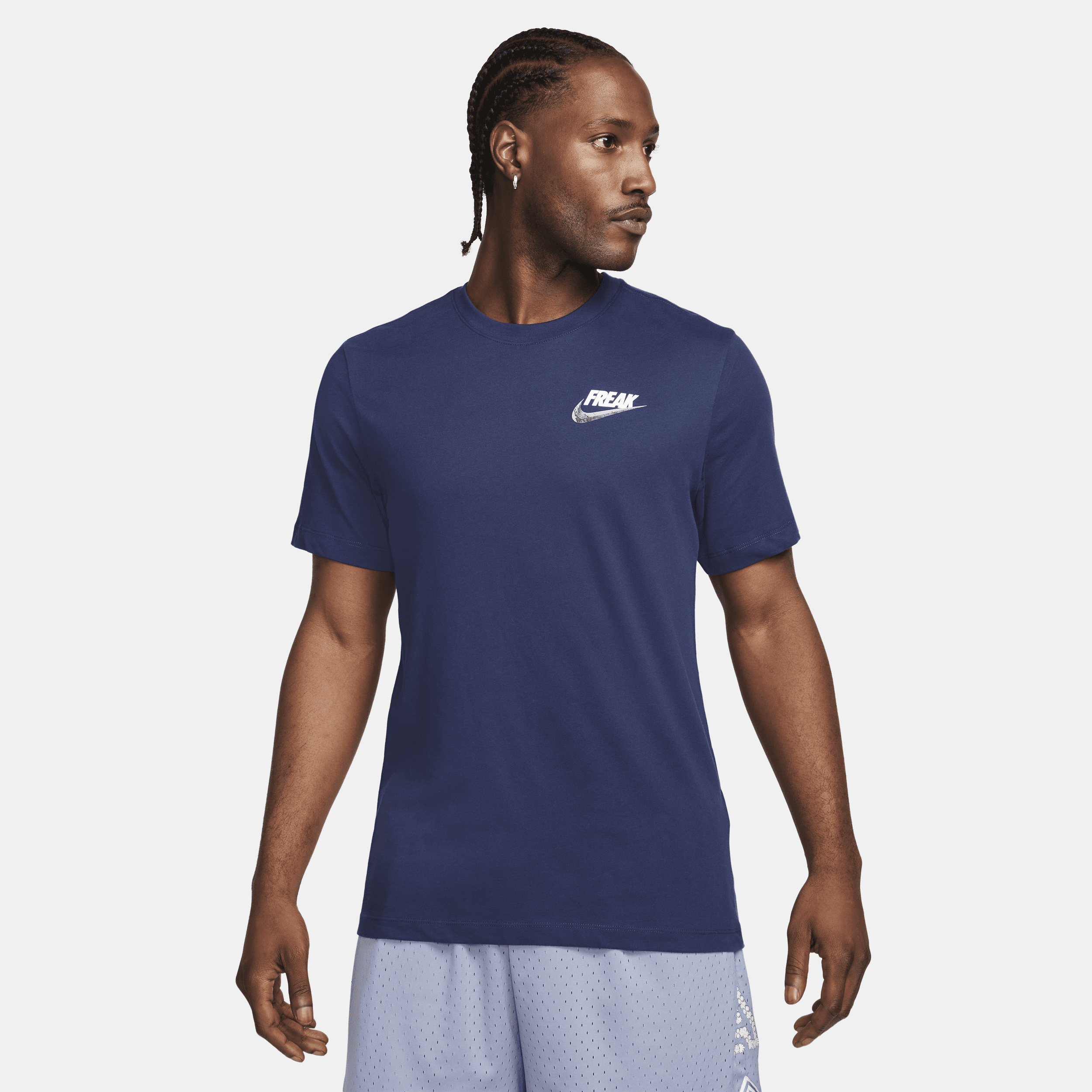 Nike Giannis Dri-FIT basketbalshirt voor heren Blauw