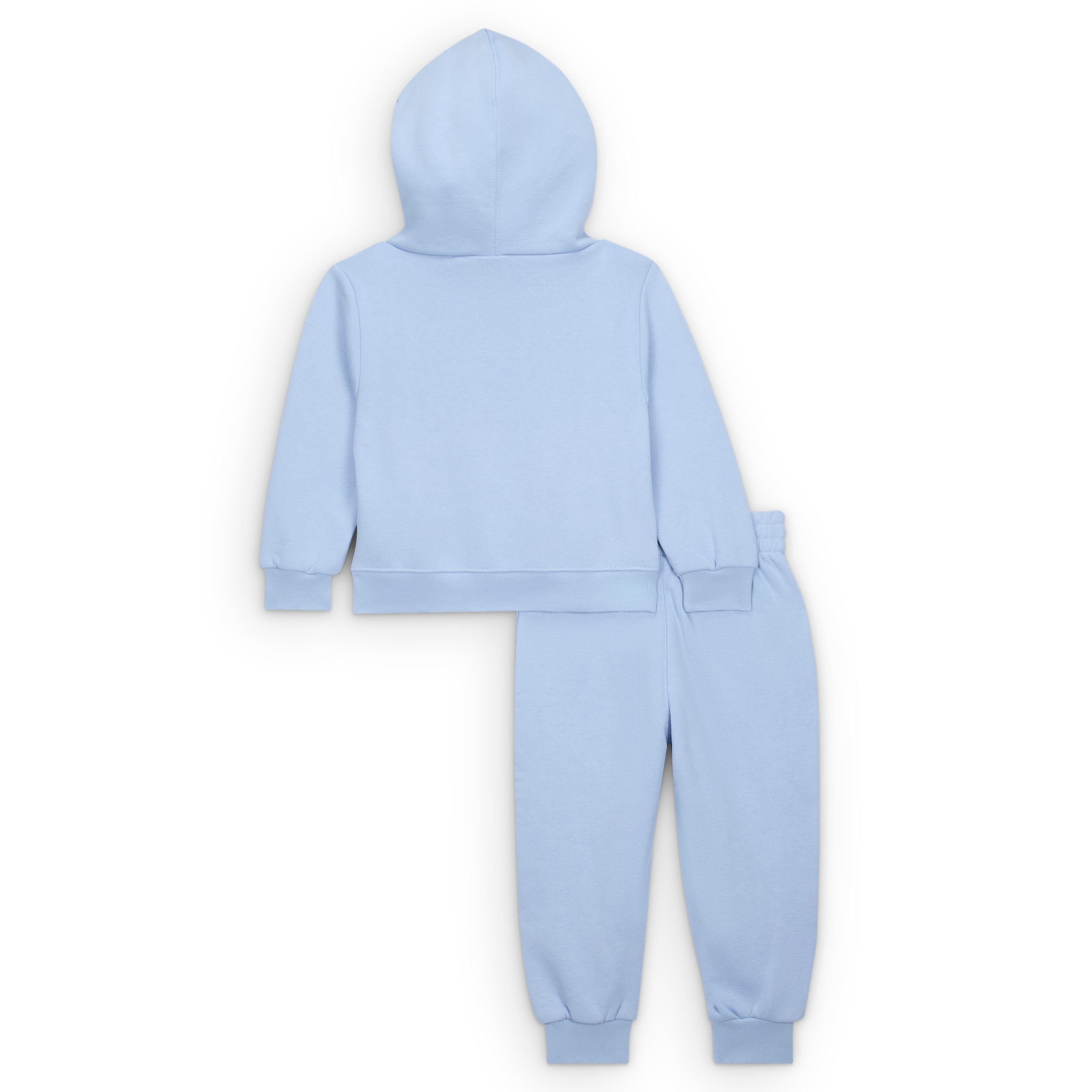 Thumbnail - Jordan Essentials 2-teiliges Fleece Baseline Hoodie-Set (Babys, 12–24 M) - Blau