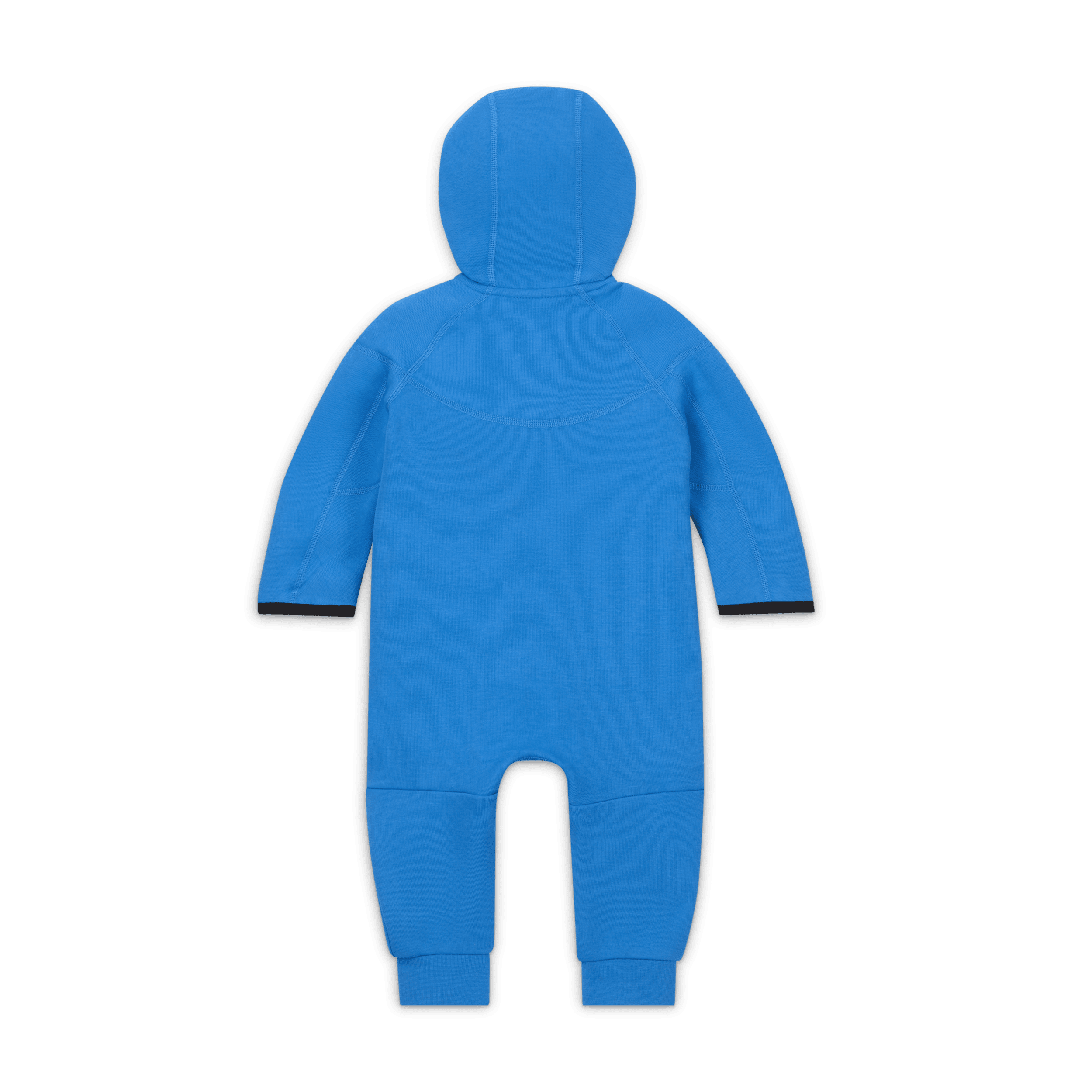 Nike Sportswear Tech Fleece Hooded Coverall voor baby's Blauw