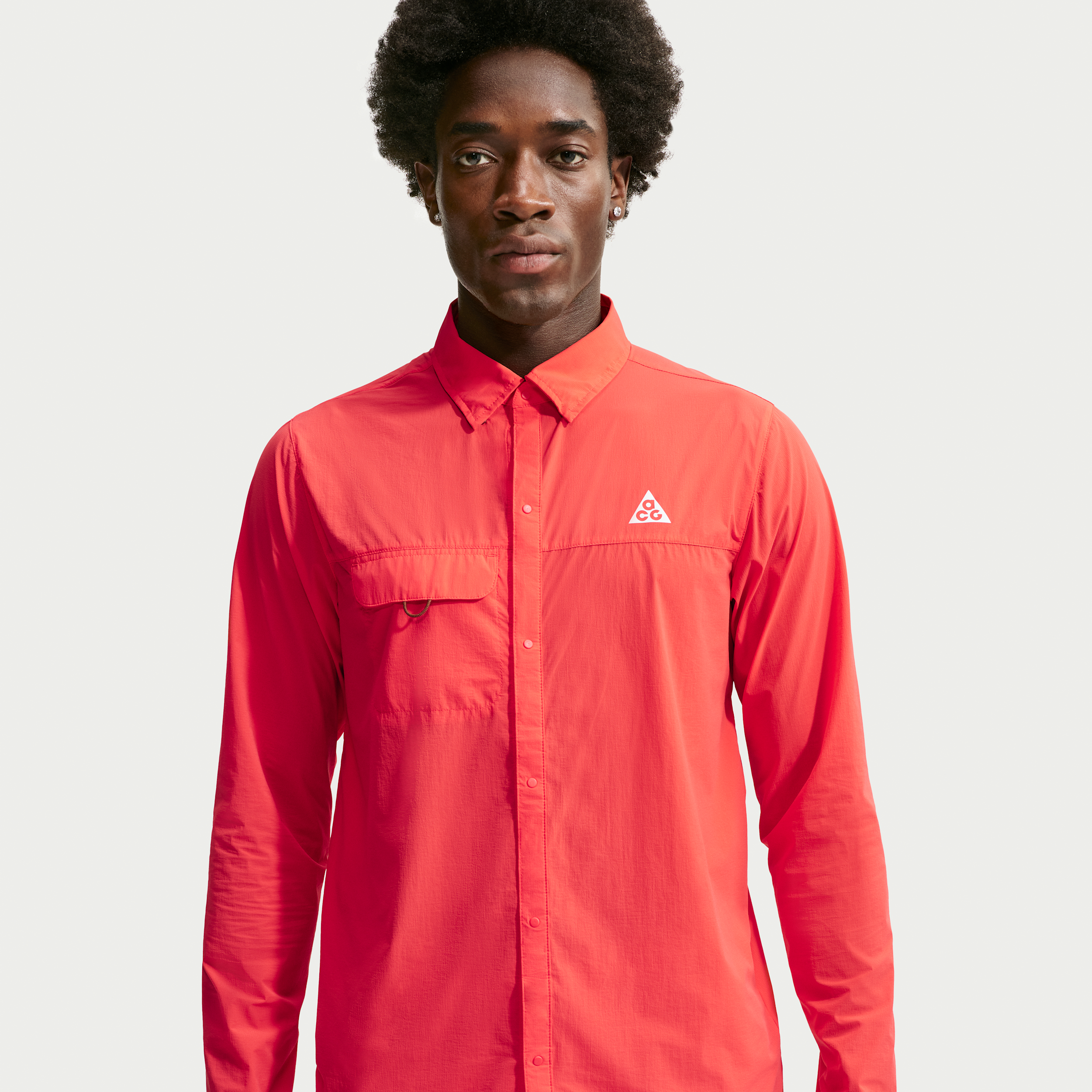 Nike Haut De Trail Boutonne A Manches Longues Acg Aireez Pour