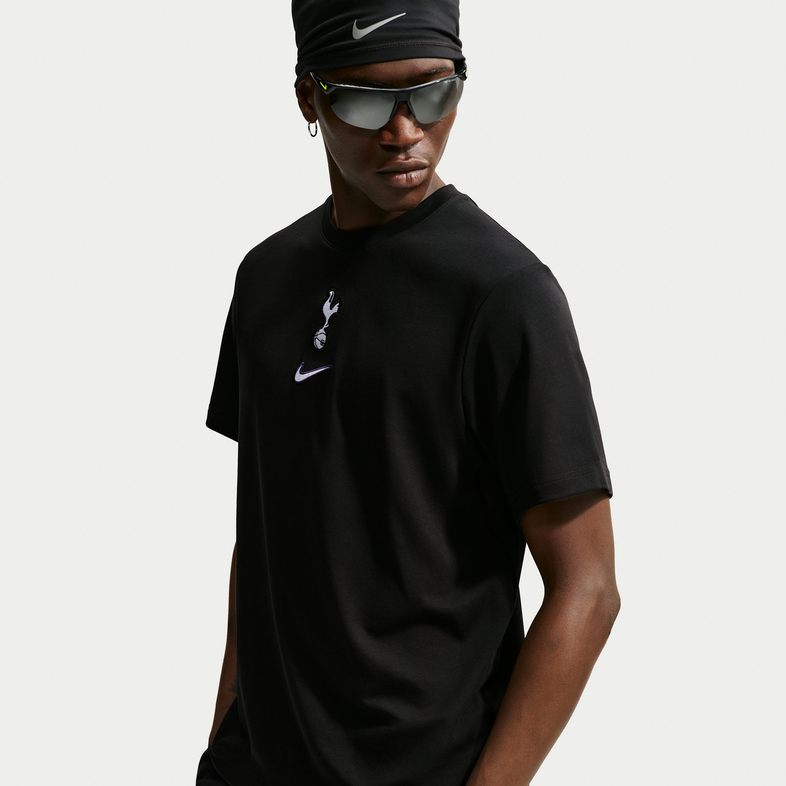 Tottenham Hotspur Primary Third Nike Dri-FIT-fodboldtrøje til mænd - sort