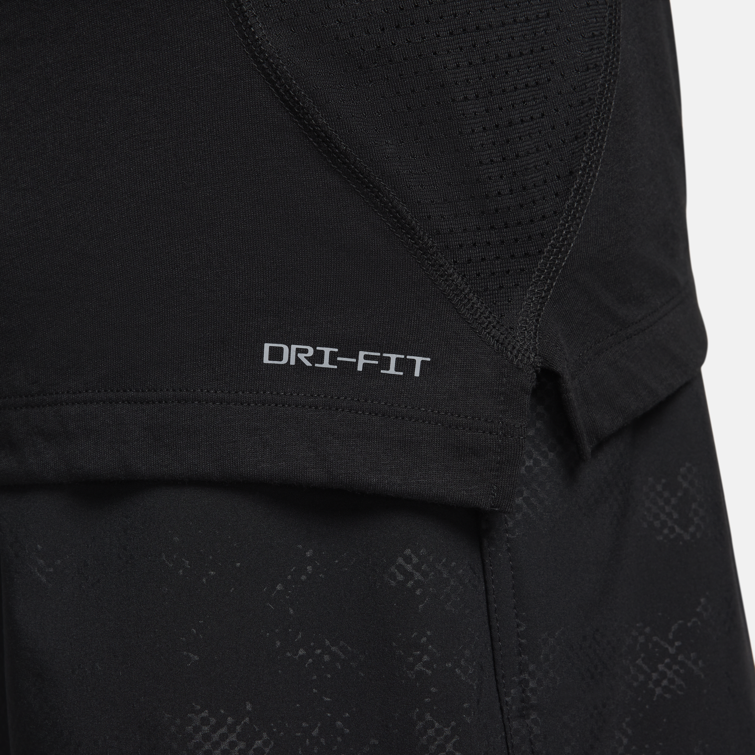 Nike Flex Rep Dri-FIT fitnesstop met korte mouwen voor heren Zwart