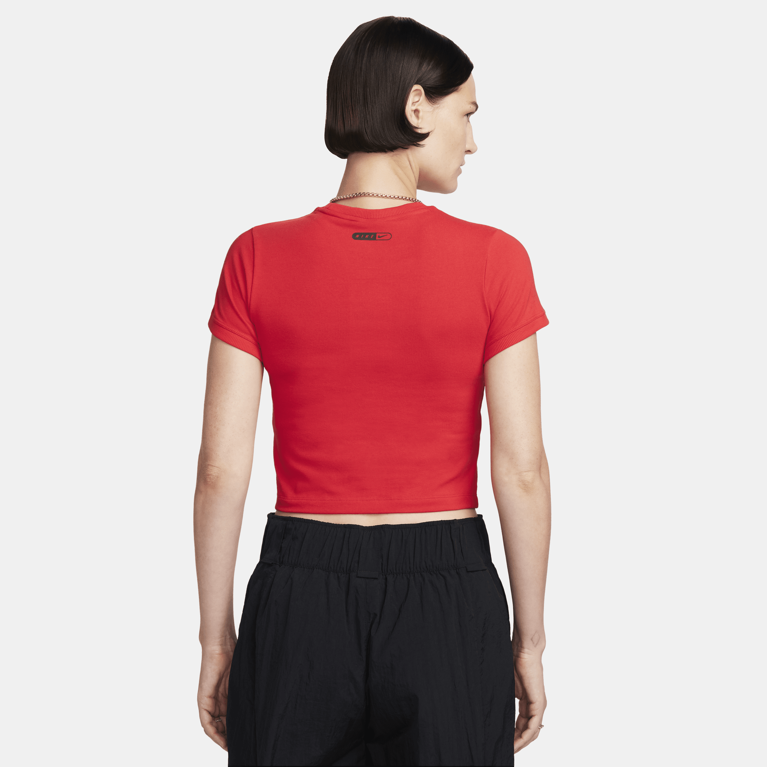 Nike Sportswear Kort T-shirt voor dames Rood