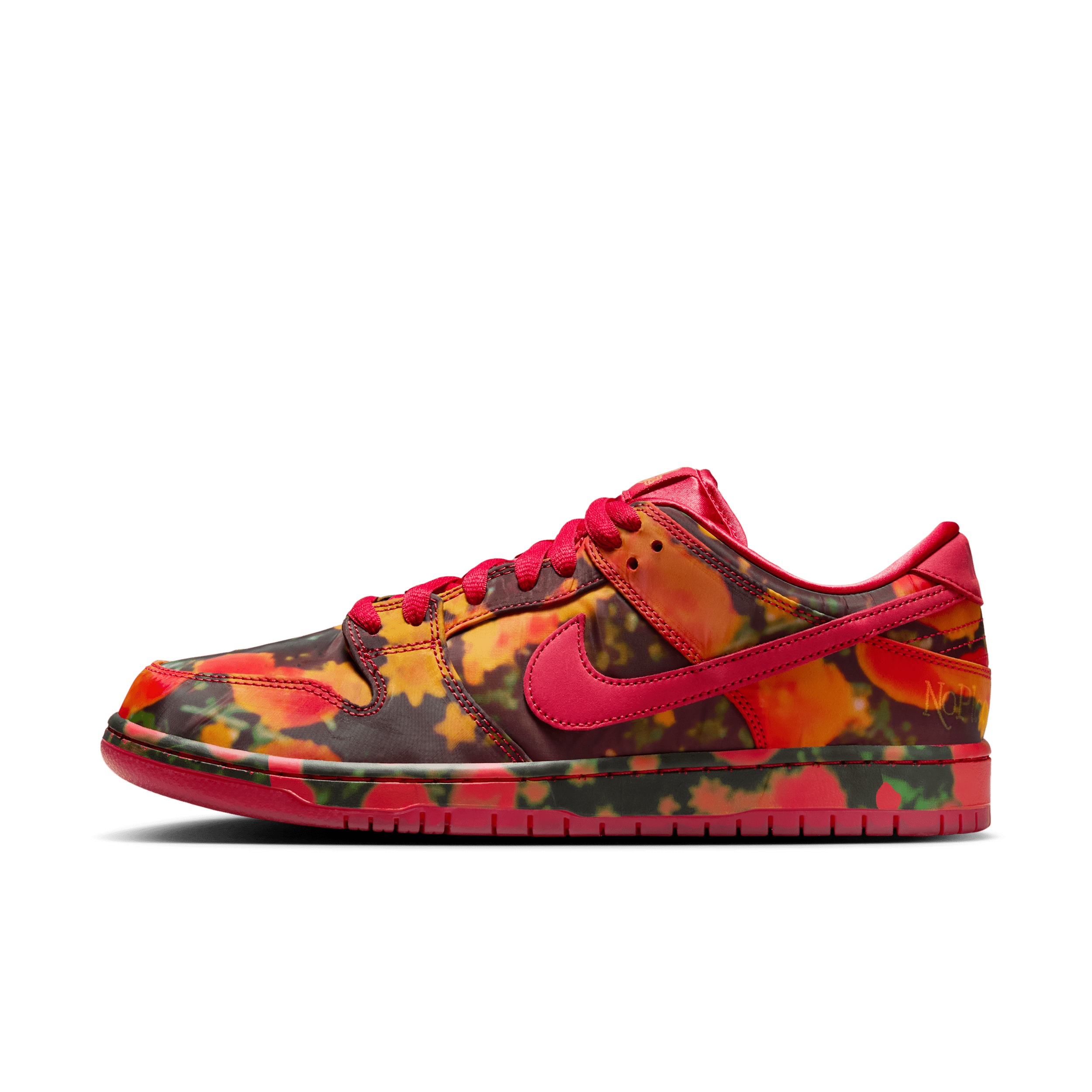 Nike SB Dunk Low Pro Skate Shoes - Red