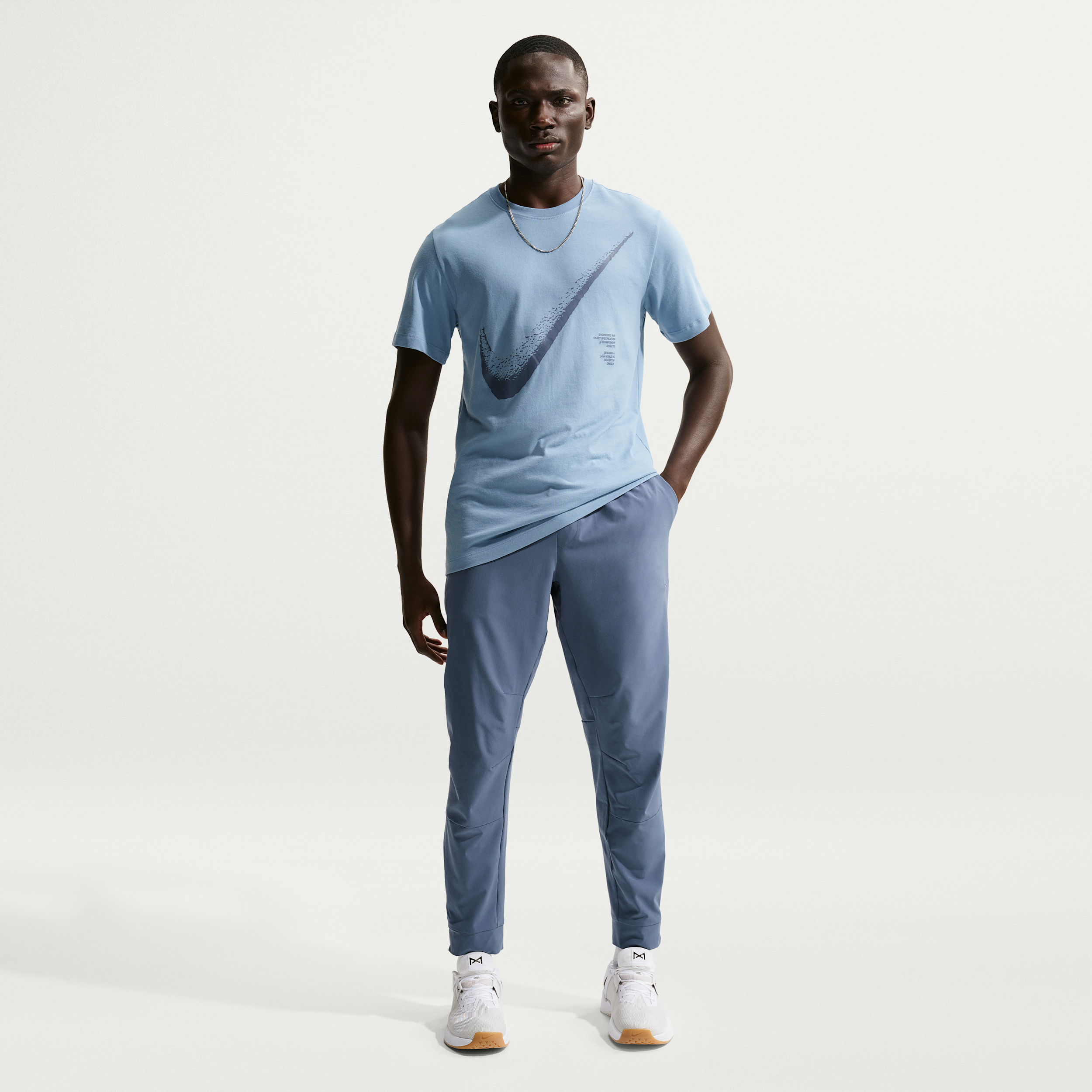 Pantaloni versatili con zip sul bordo Dri-FIT Nike Unlimited – Uomo - Blu