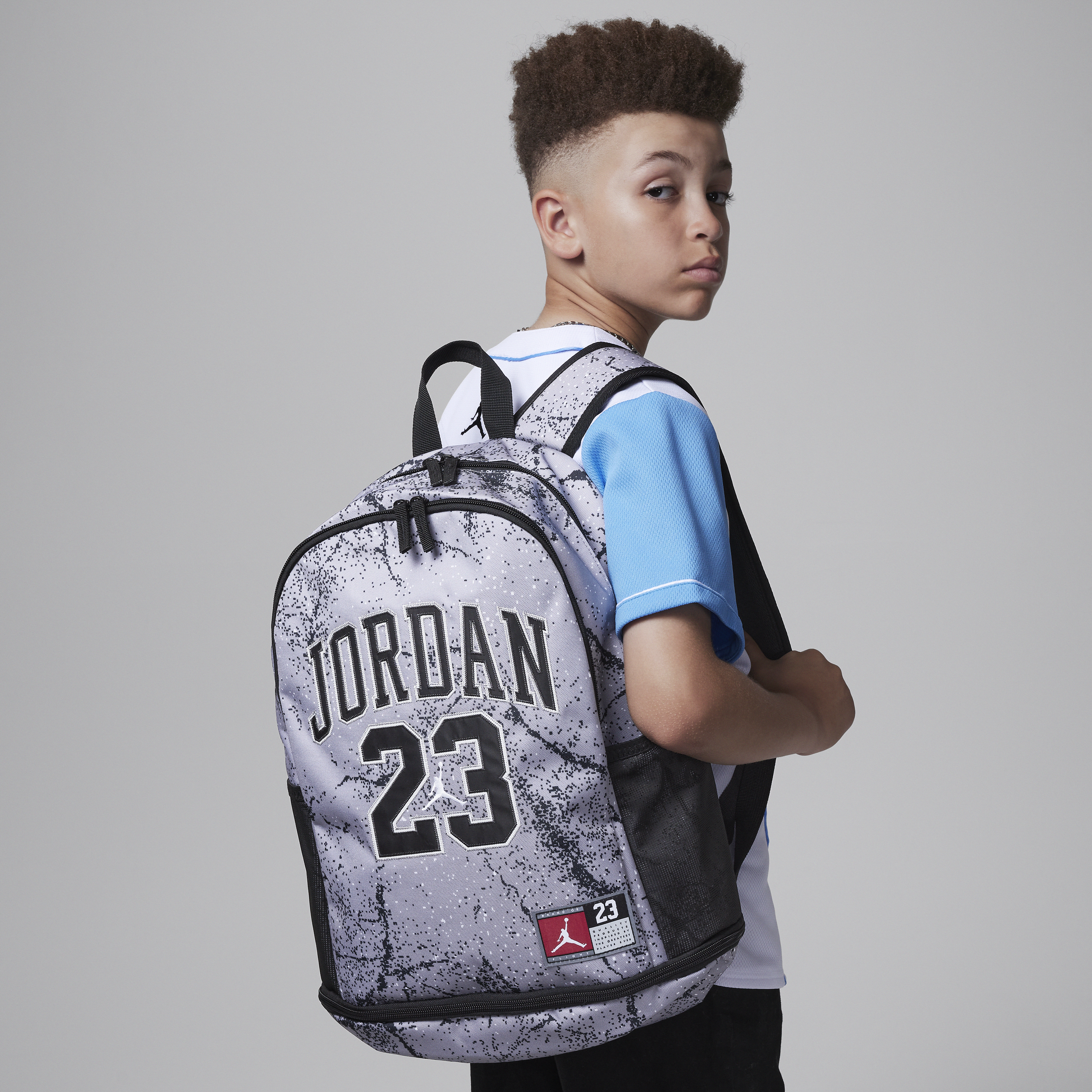 Sac à dos Jordan Jersey Backpack pour ado (27 L) - Gris