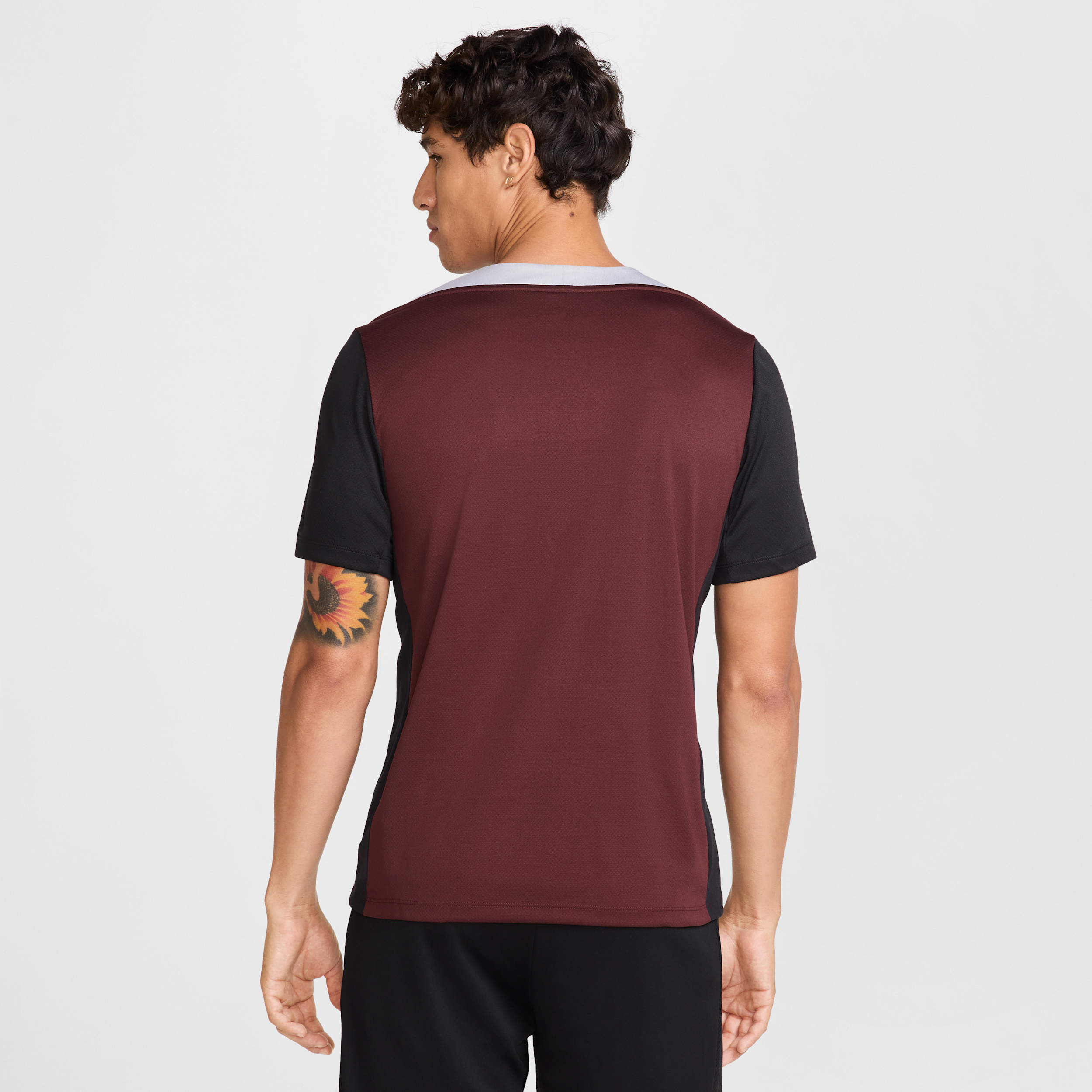 Haut de foot à manches courtes Dri-FIT Nike Strike pour homme - Rouge