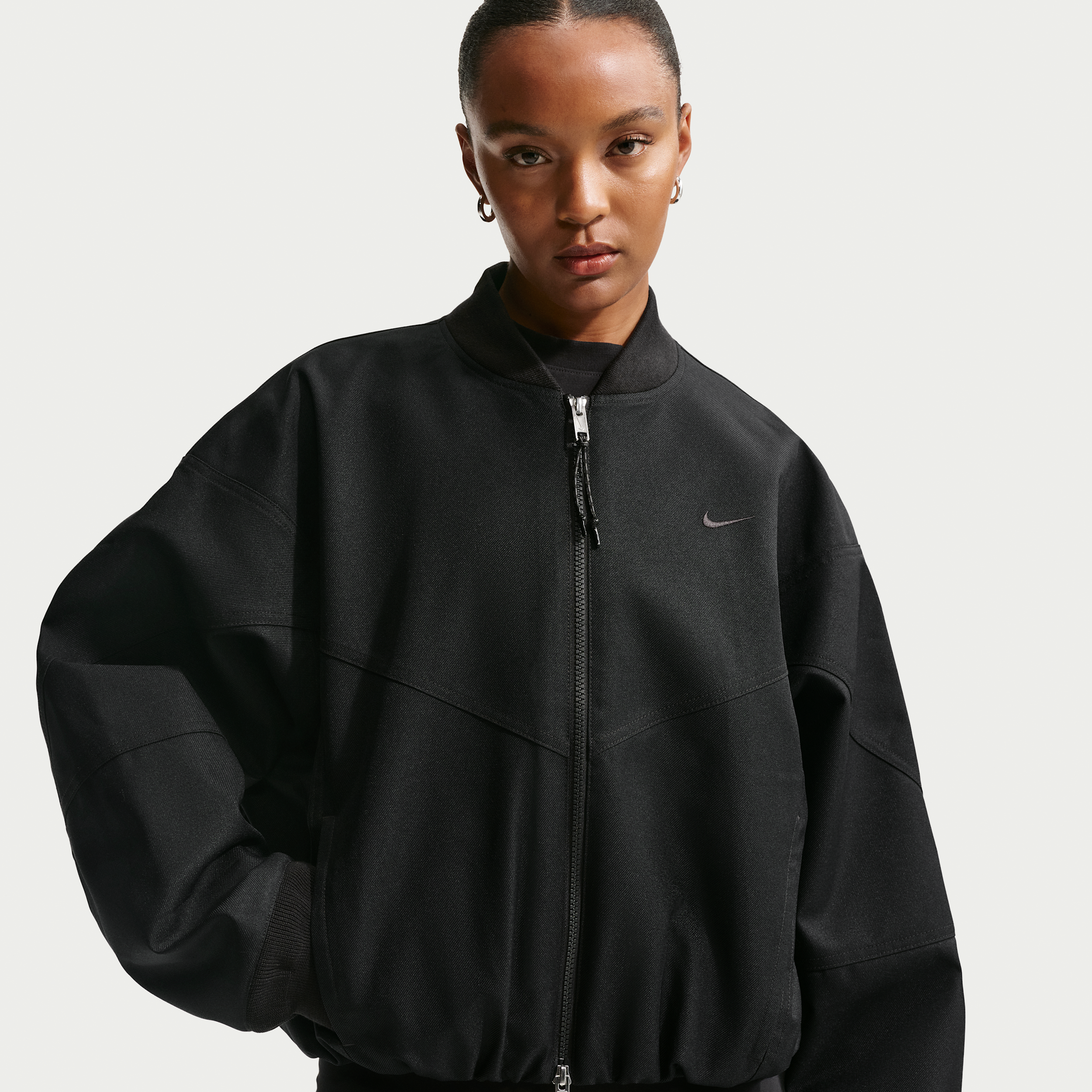 Giacca bomber oversize Nike – Donna - Nero