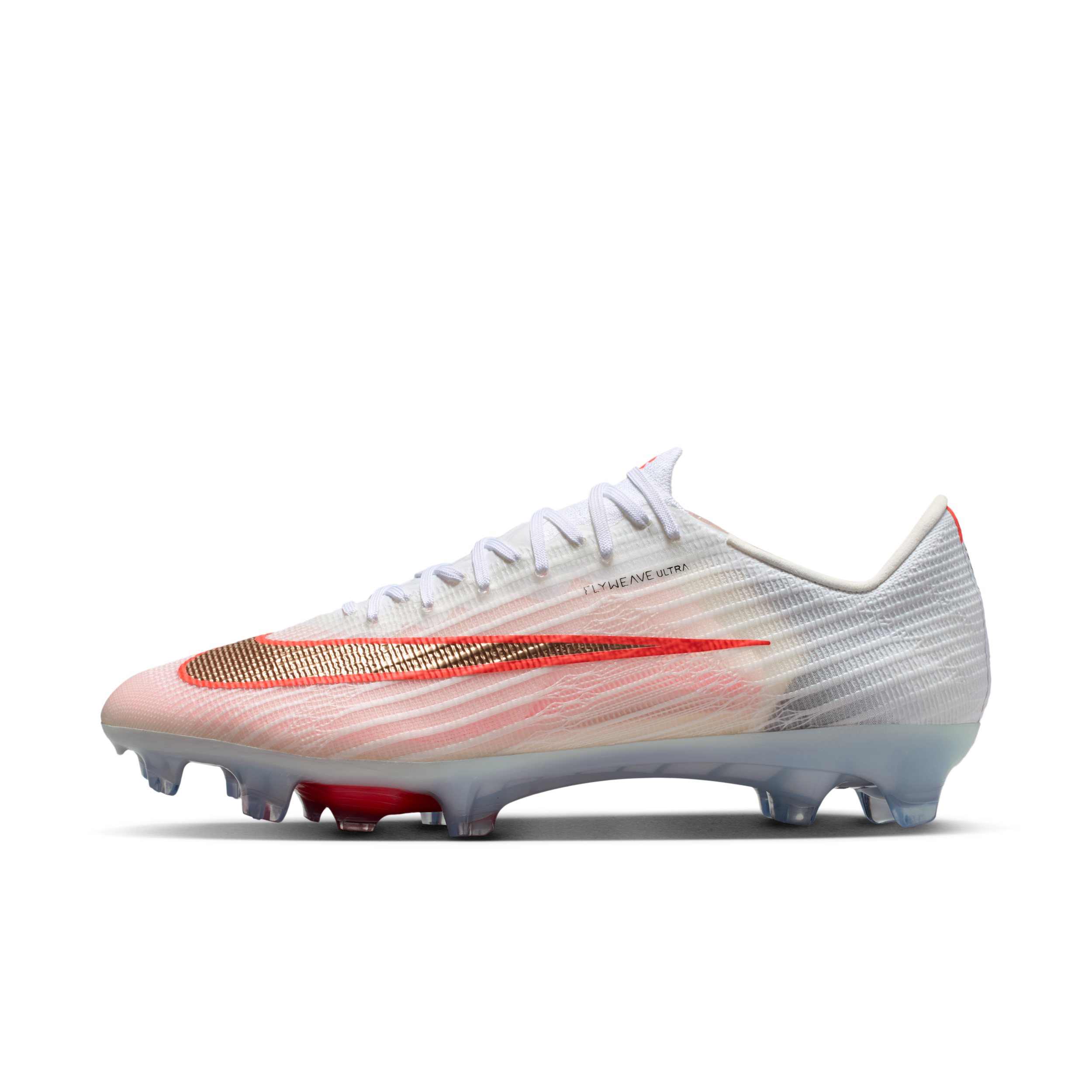 Korki piłkarskie z niską cholewką na twardą murawę Nike Mercurial Superfly 11 Elite - Biel