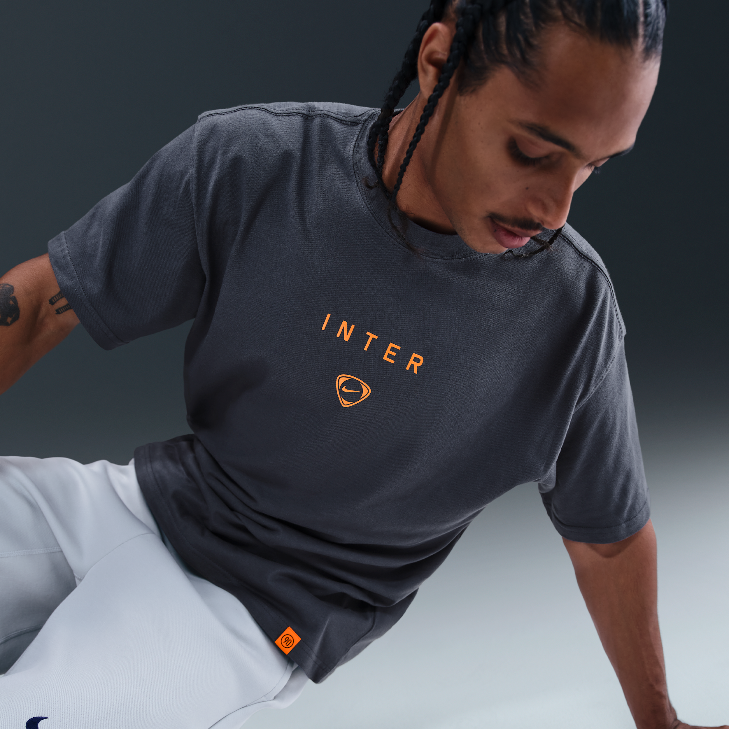 Thumbnail - Inter Mailand Nike Total 90 Fußball-T-Shirt (Herren) - Blau