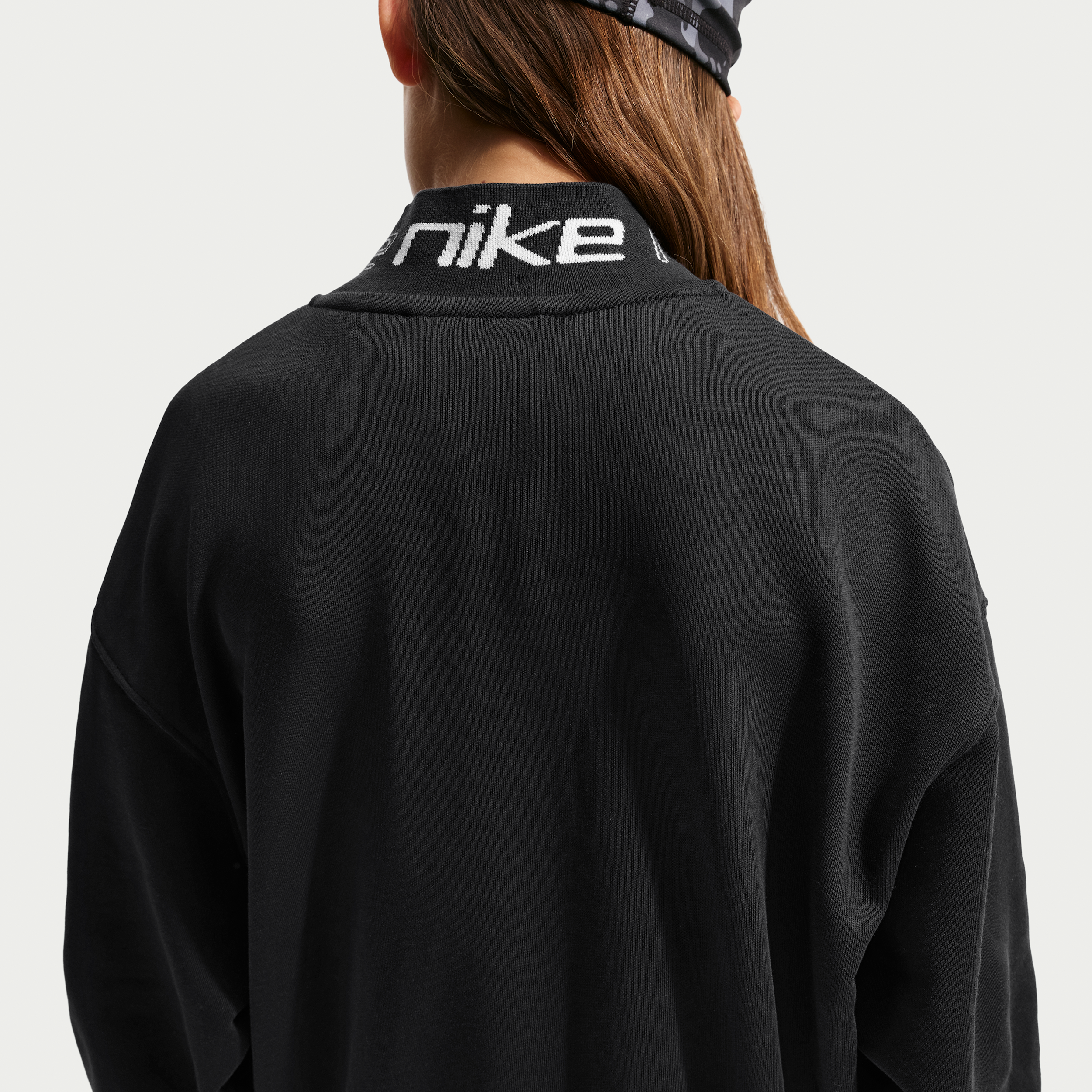 Thumbnail - Nike Fleece-Jacke (ältere Kinder, Mädchen) - Schwarz