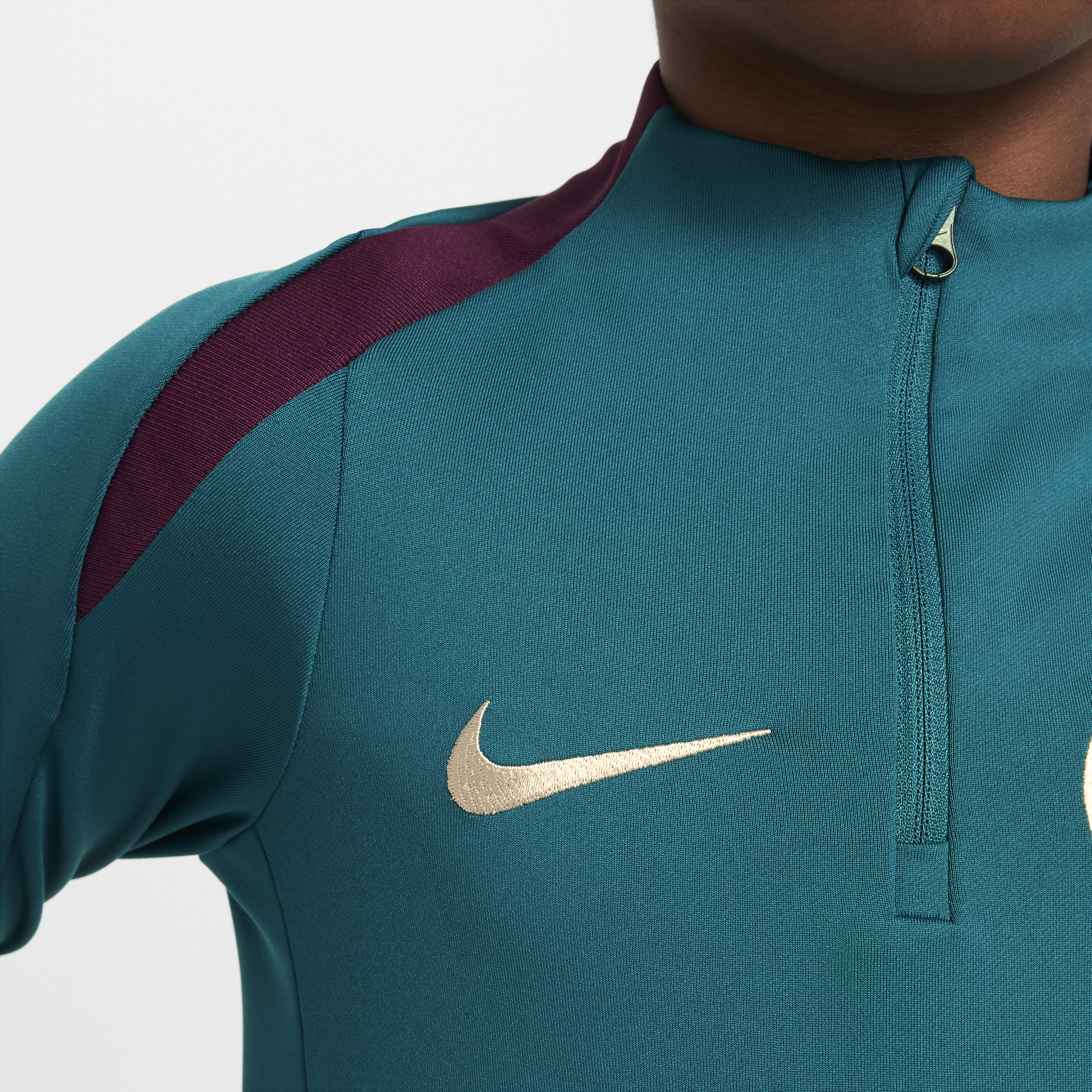 Haut d'entraînement de football Nike Dri-FIT Paris Saint-Germain Strike pour ado - Vert