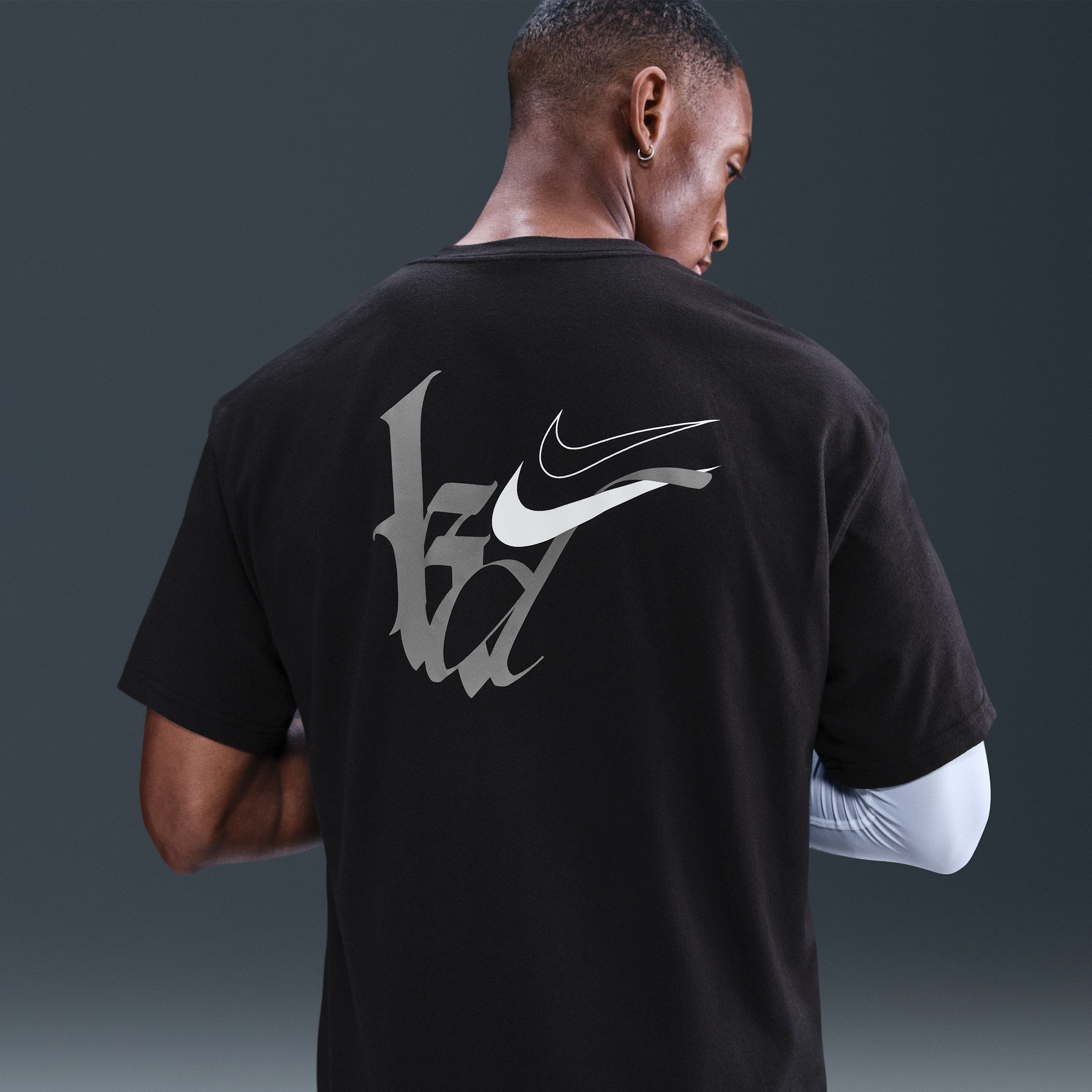 Nike KD Max90 T-shirt voor heren Zwart