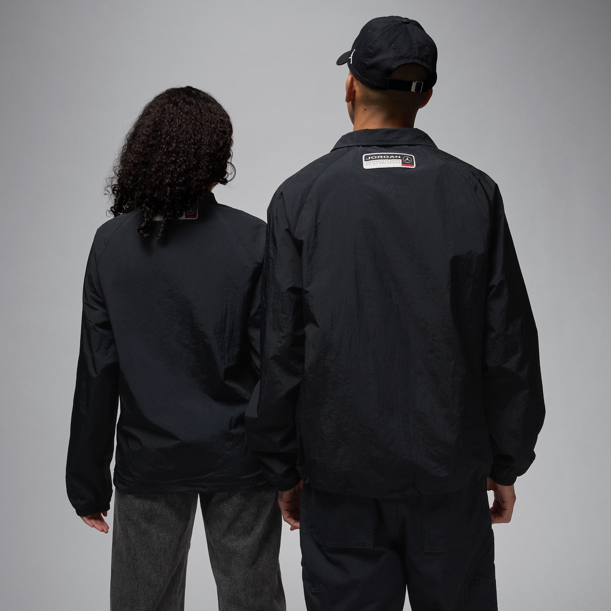 Veste de coach Jordan Essentials pour homme - Noir