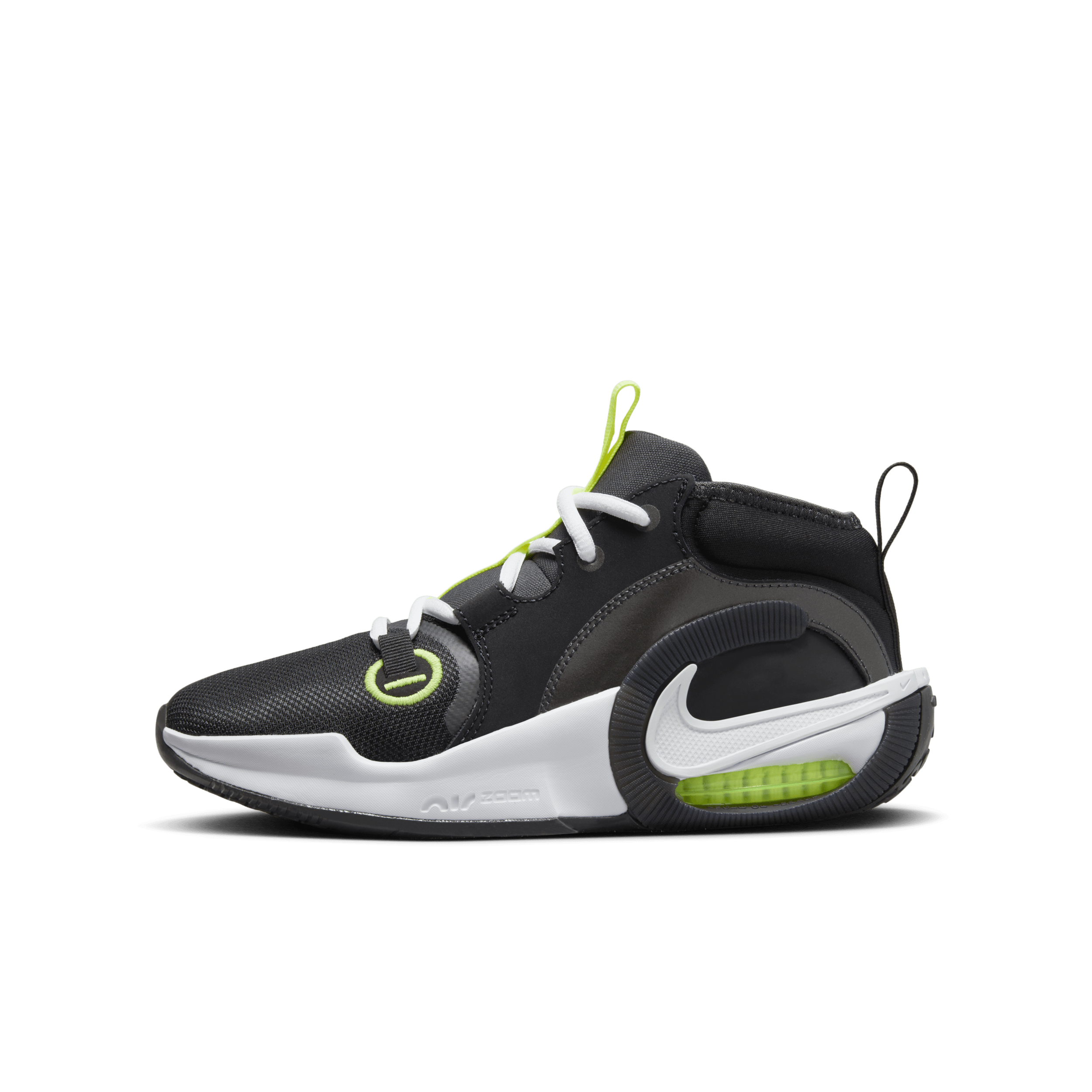 Nike Air Zoom Crossover 2 Basketbalschoenen voor kids Zwart