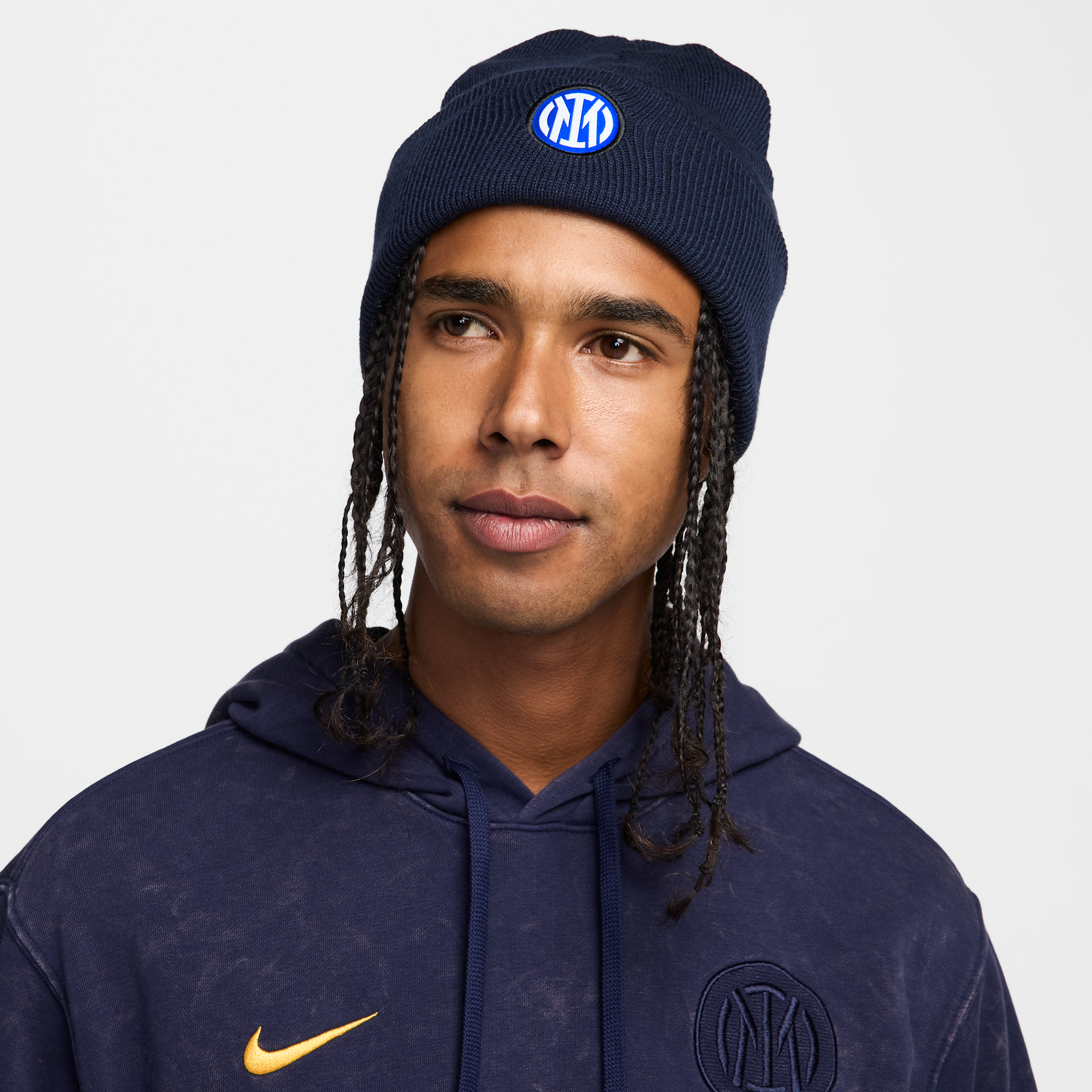 Bonnet Inter F.C. Peak - Bleu