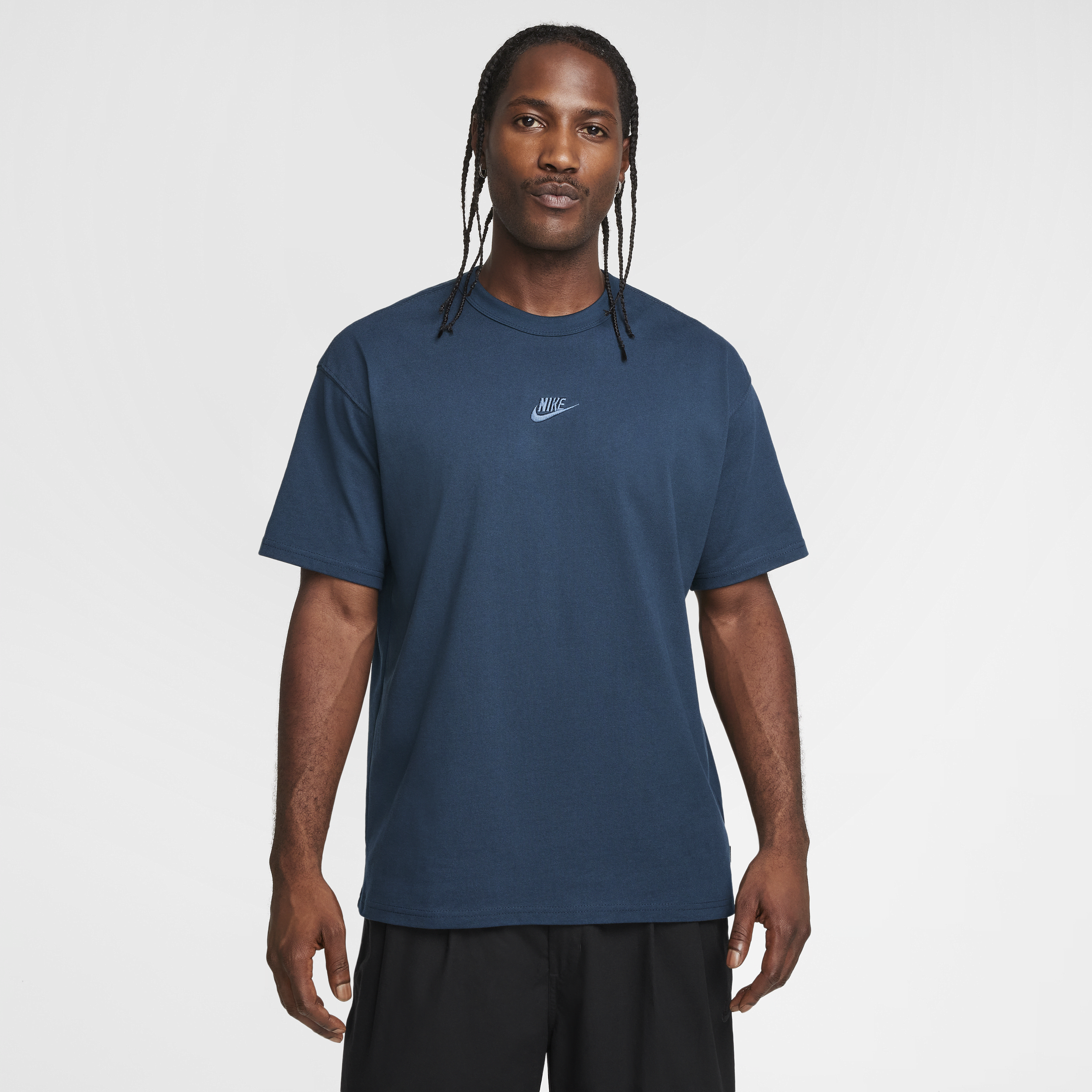 Image of Nike Sportswear Premium Essentials T-shirt voor heren - Blauw