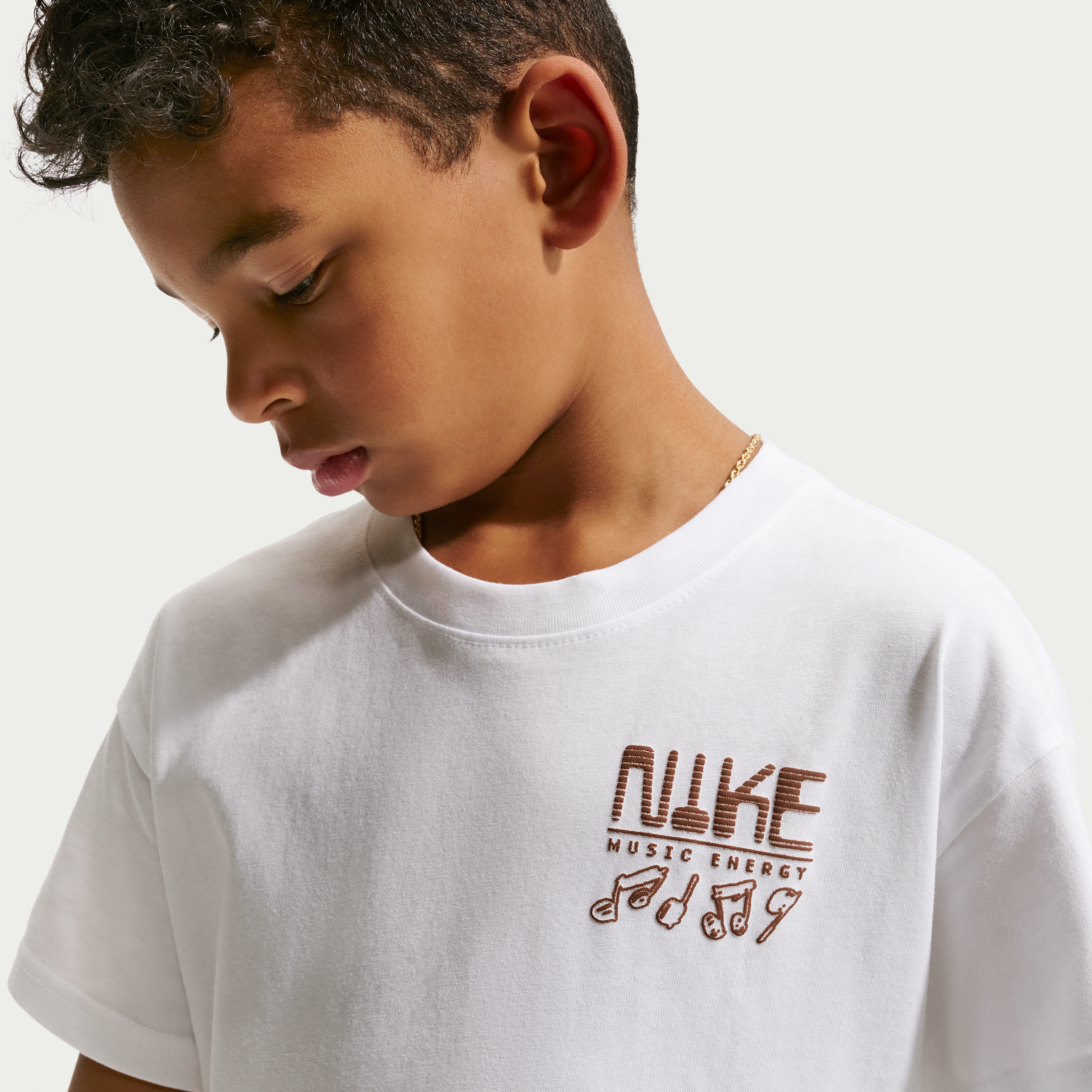 Thumbnail - Nike Swoosh Max90 T-Shirt (ältere Kinder) - Weiß