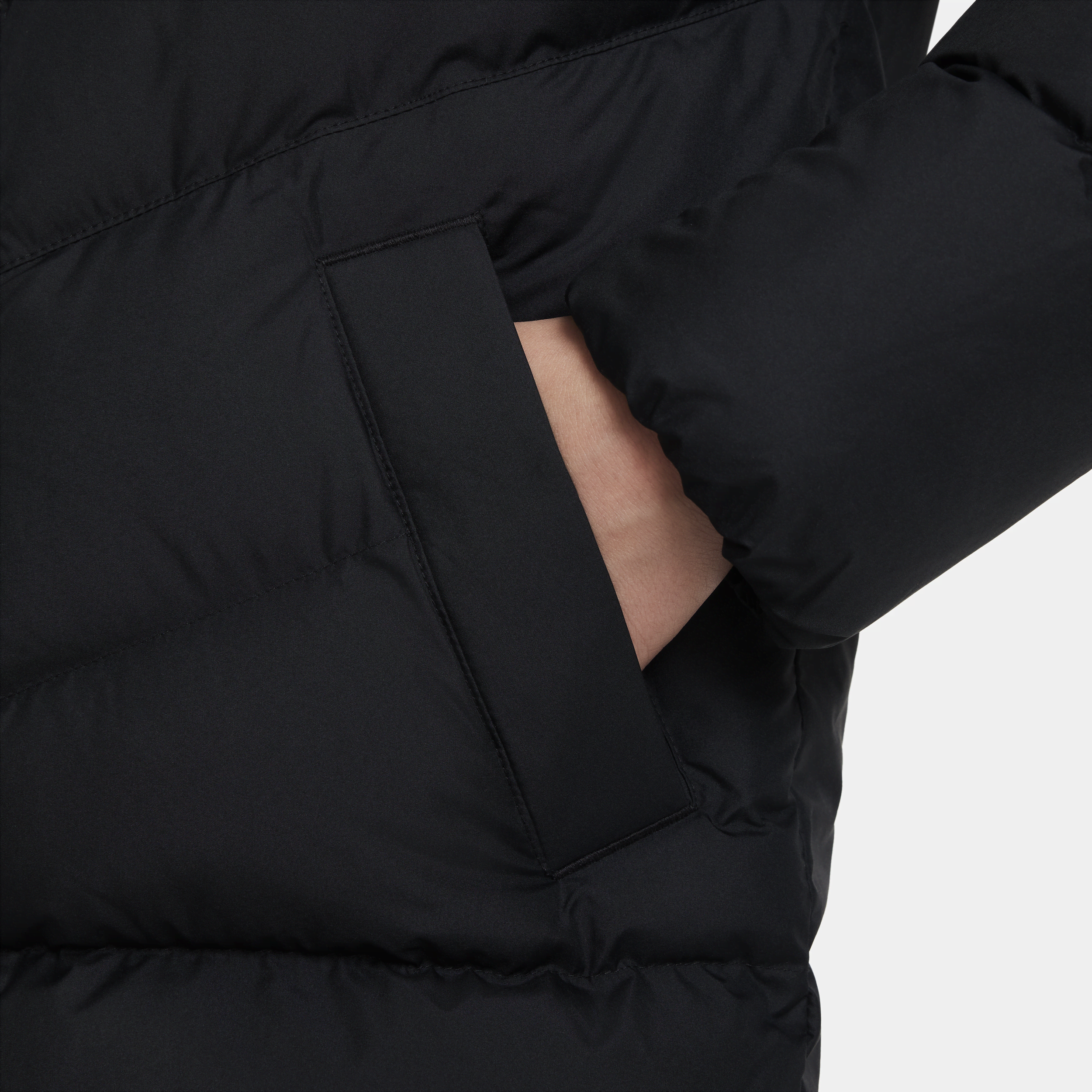 Parka à capuche et garnissage synthétique Nike Sportswear pour Enfant plus âgé - Noir