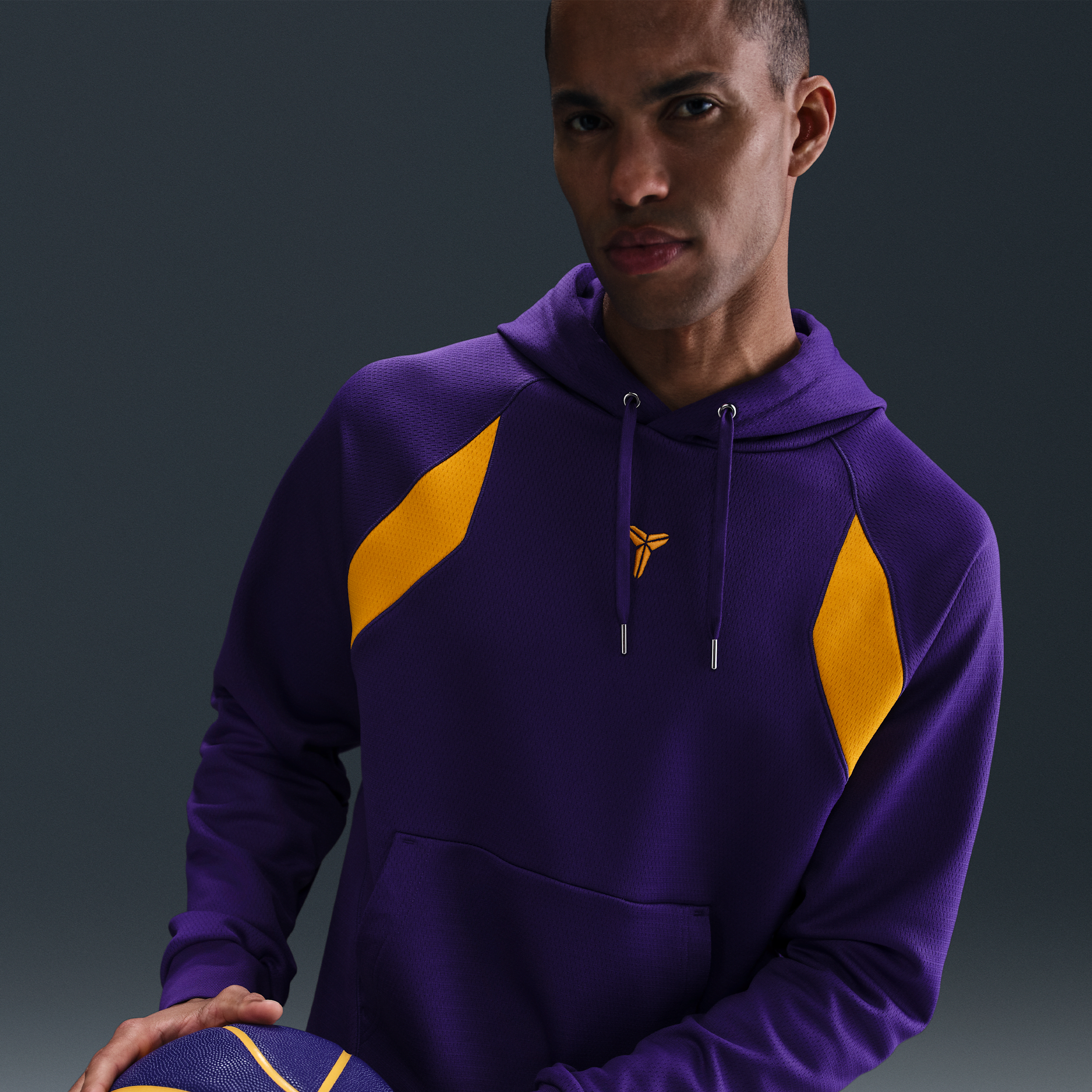 Sweat à capuche Therma-FIT Kobe - Pourpre
