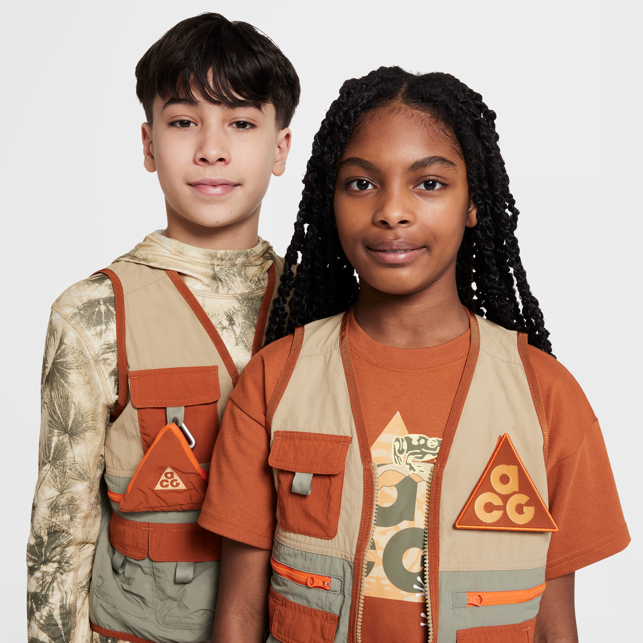 Thumbnail - Nike ACG Utility-Weste für ältere Kinder - Braun
