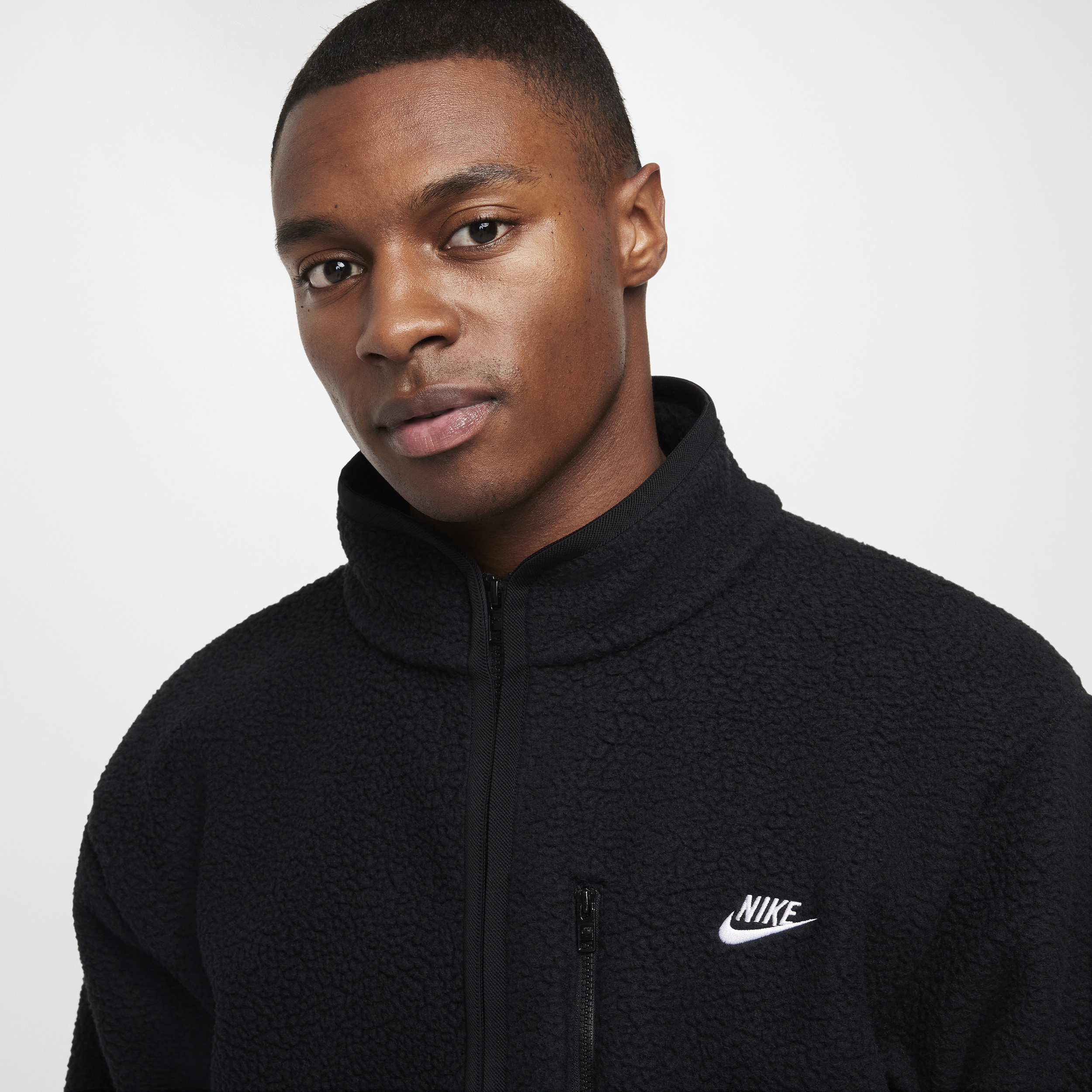 Veste en Fleece Nike Sportswear Club pour homme - Noir