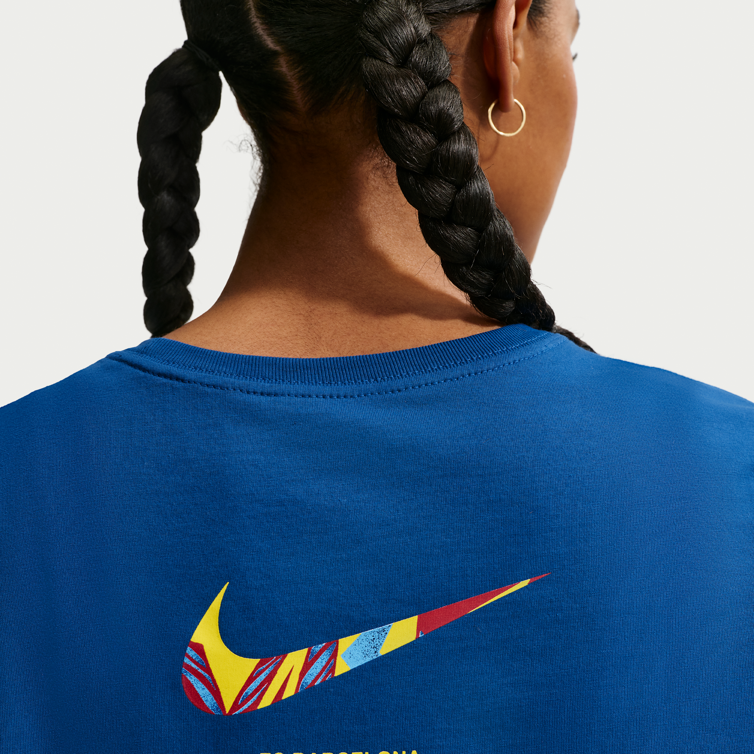 Thumbnail - FC Barcelona Supporter Fourth Nike Fußball-T-Shirt für Damen - Blau