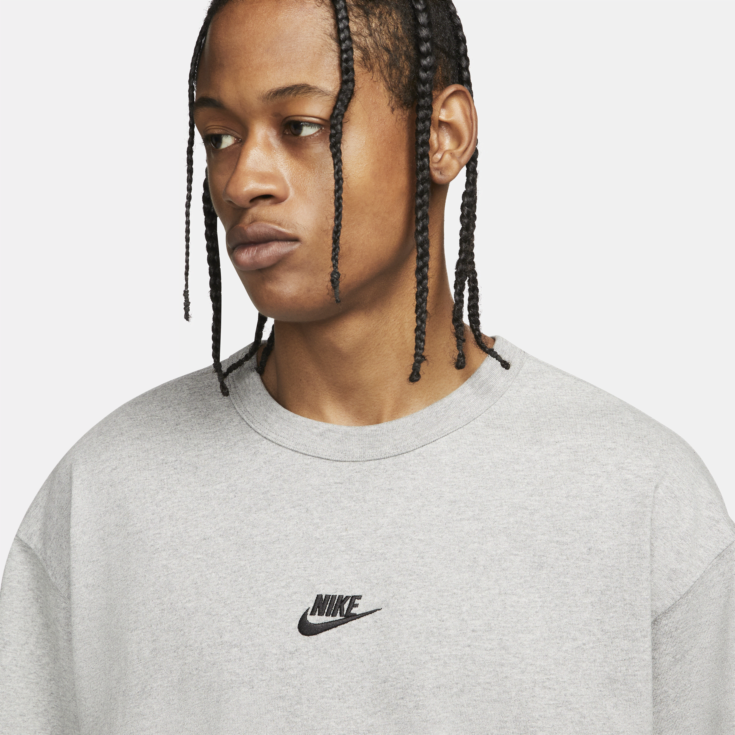 Tee-shirt Nike Sportswear Premium Essentials pour Homme - Gris