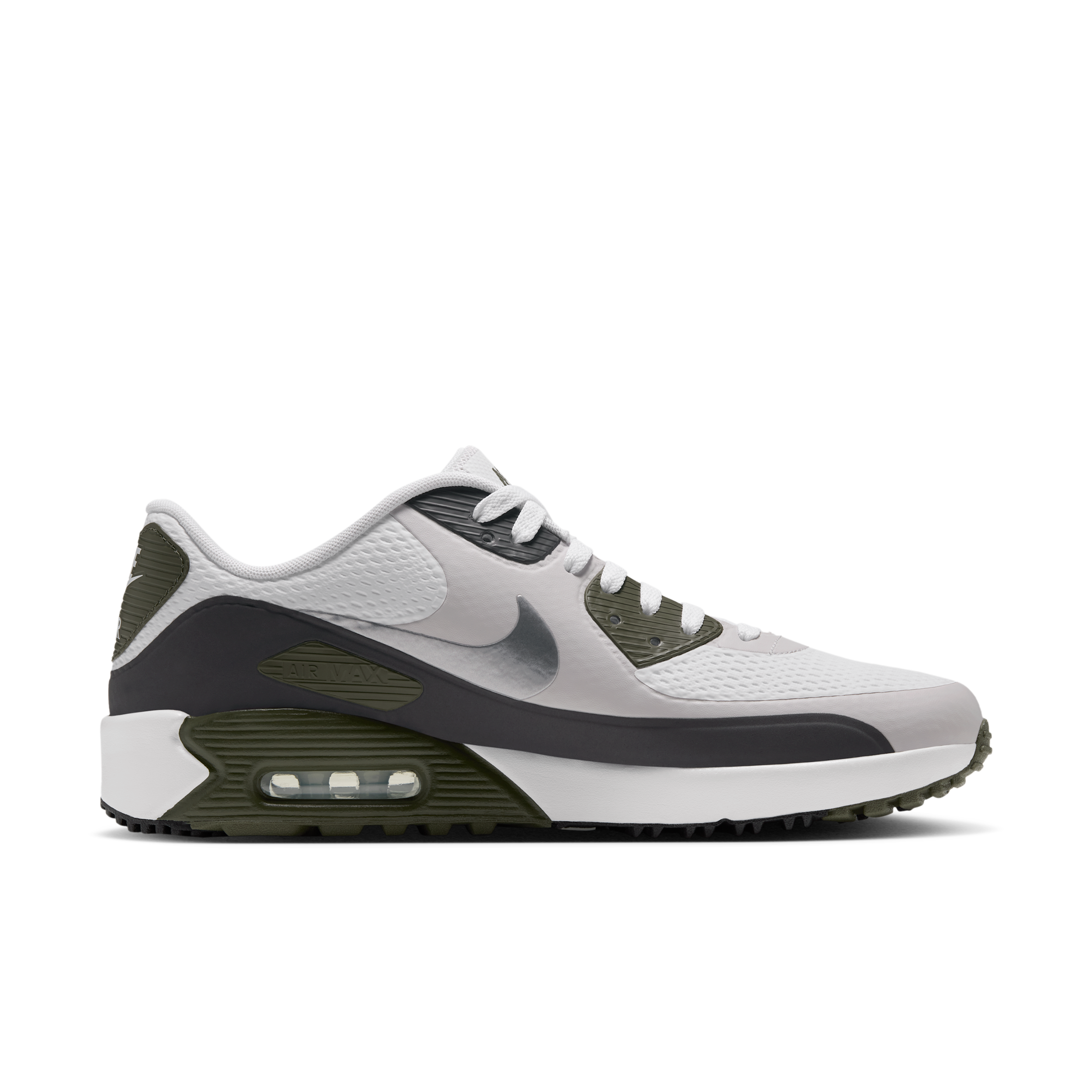 Nike Air Max 90 G Golf Shoes - White - HV9305-108
