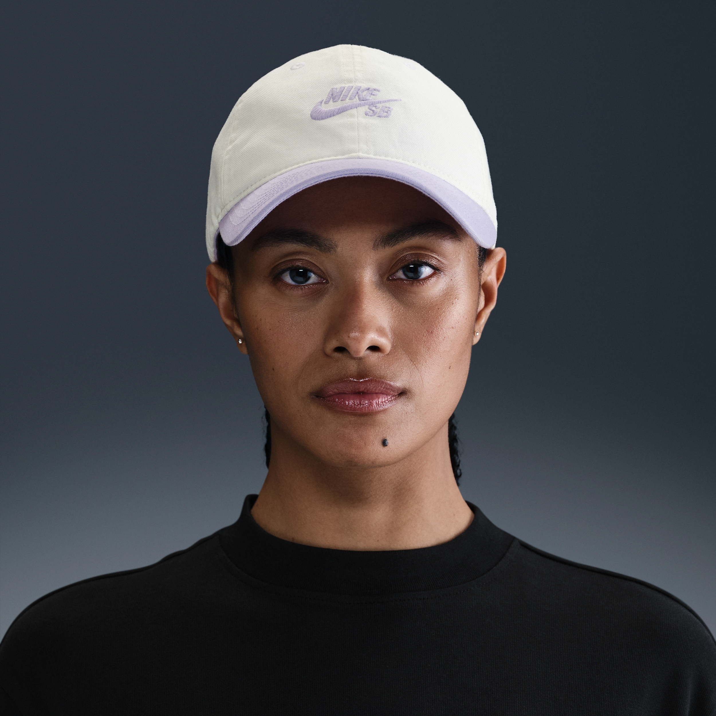 Casquette de skate souple Nike SB Club - Blanc