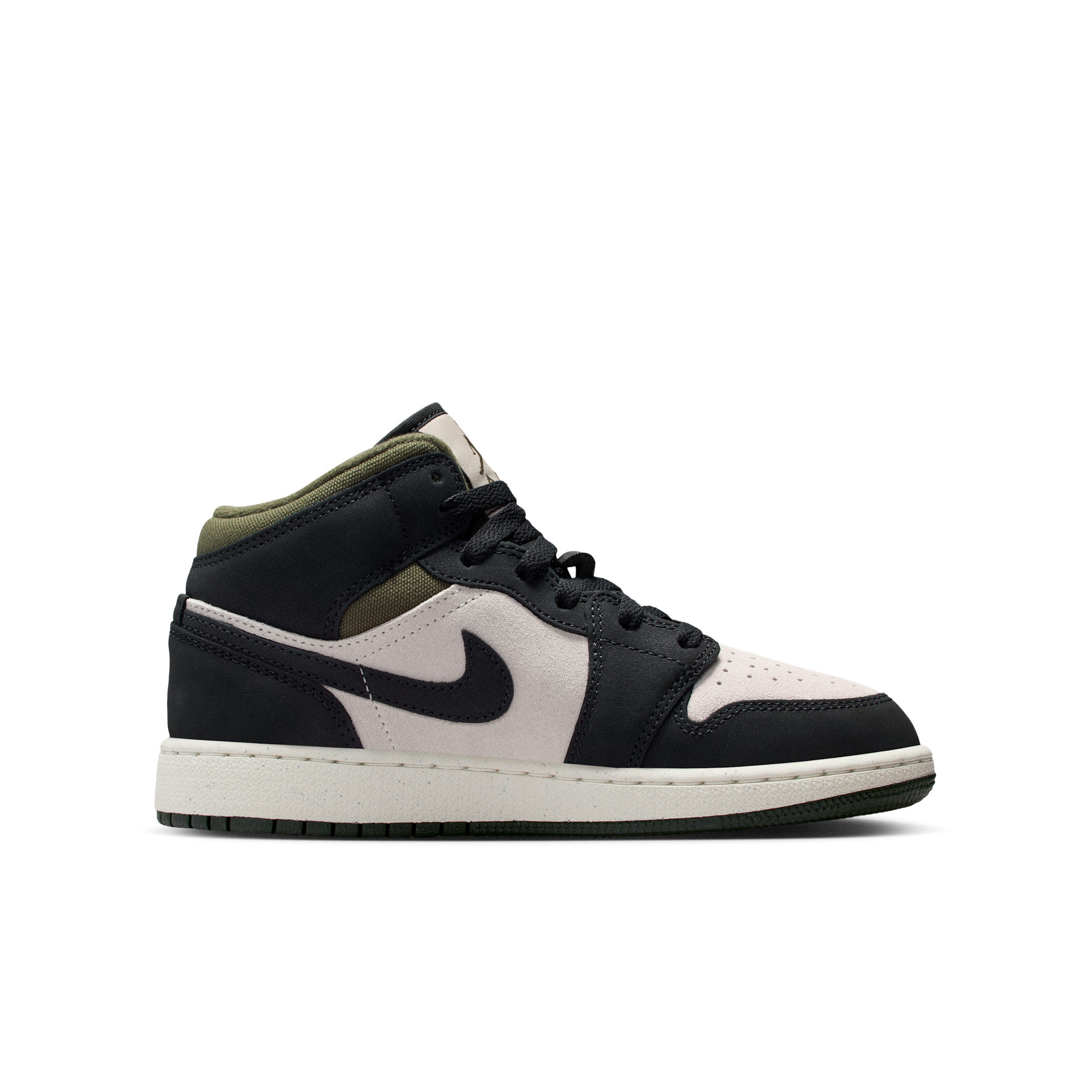 Thumbnail - Air Jordan 1 Mid Schuh für ältere Kinder - Braun