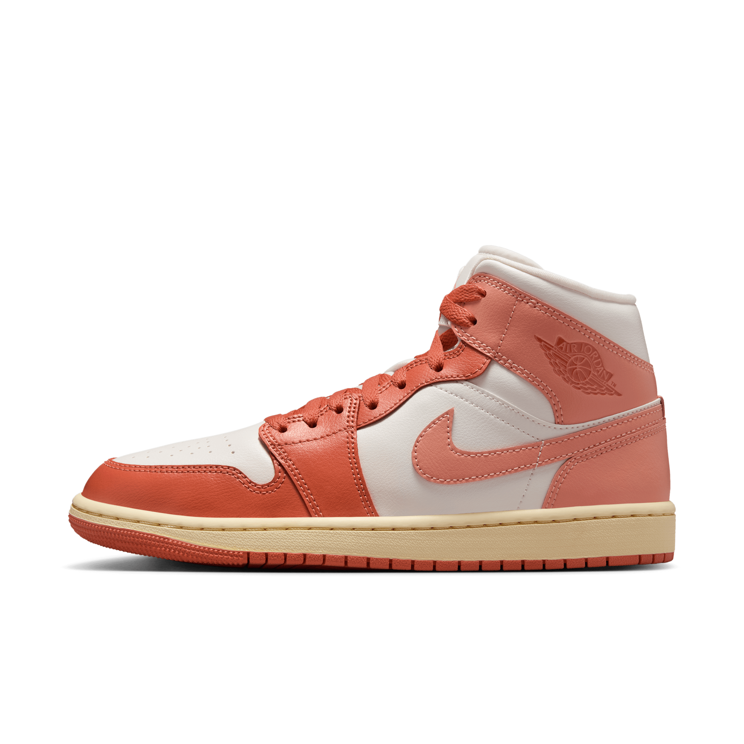 Nike Air Jordan 1 Mid Women's Shoes - White