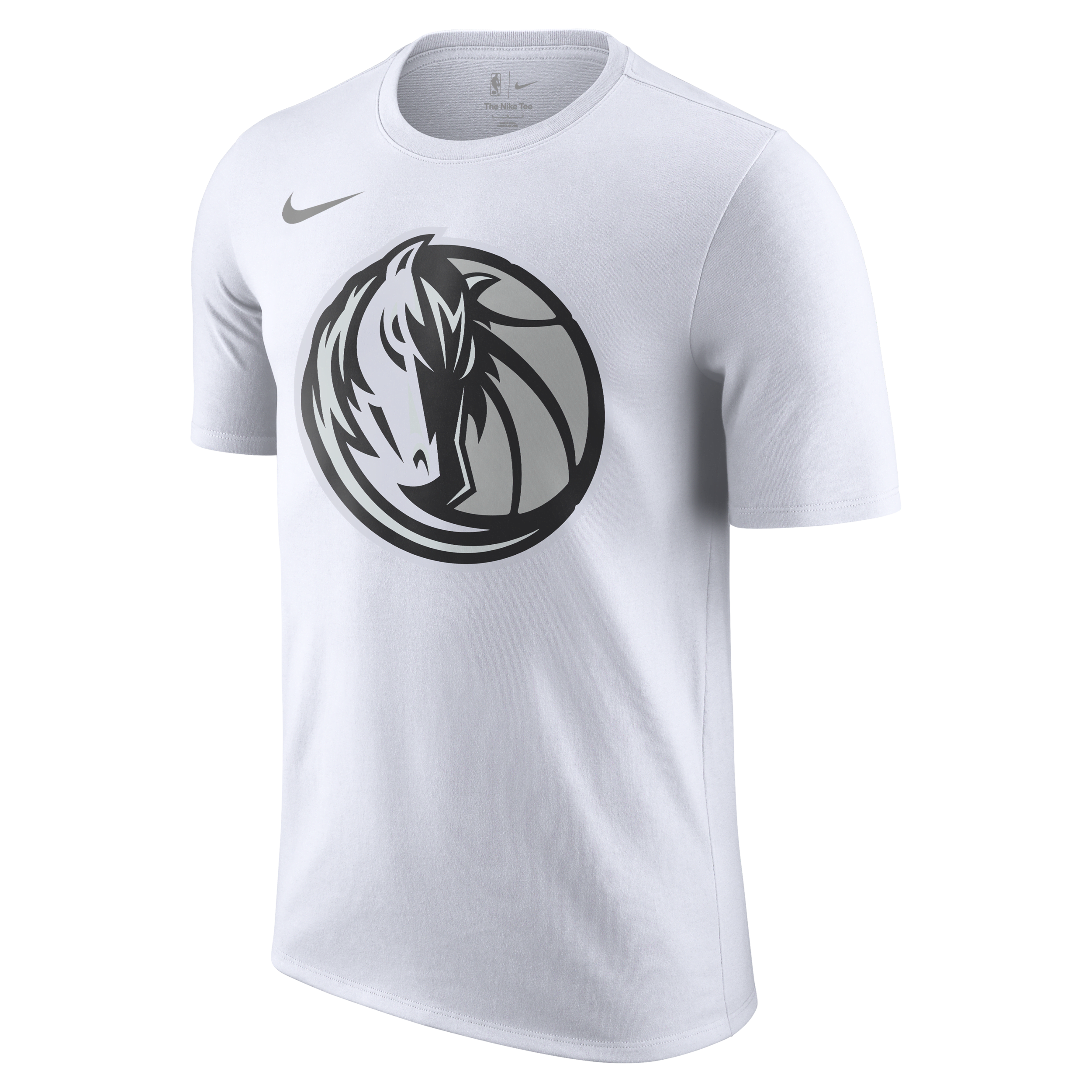 T-shirt Nike NBA Dallas Mavericks Essential City Edition pour homme - Blanc