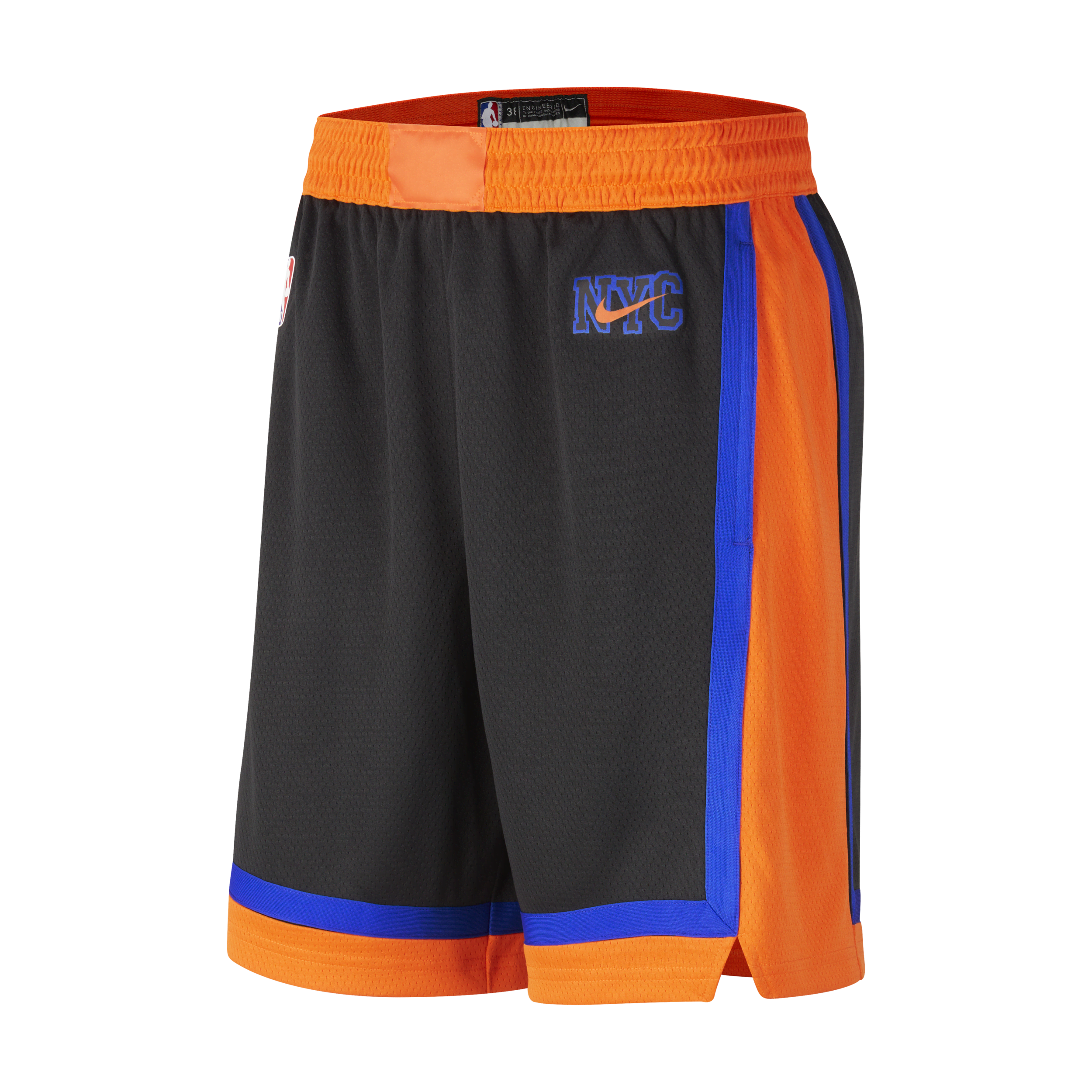Spodenki męskie New York Knicks City Edition Nike Dri-FIT NBA Swingman - Czerń