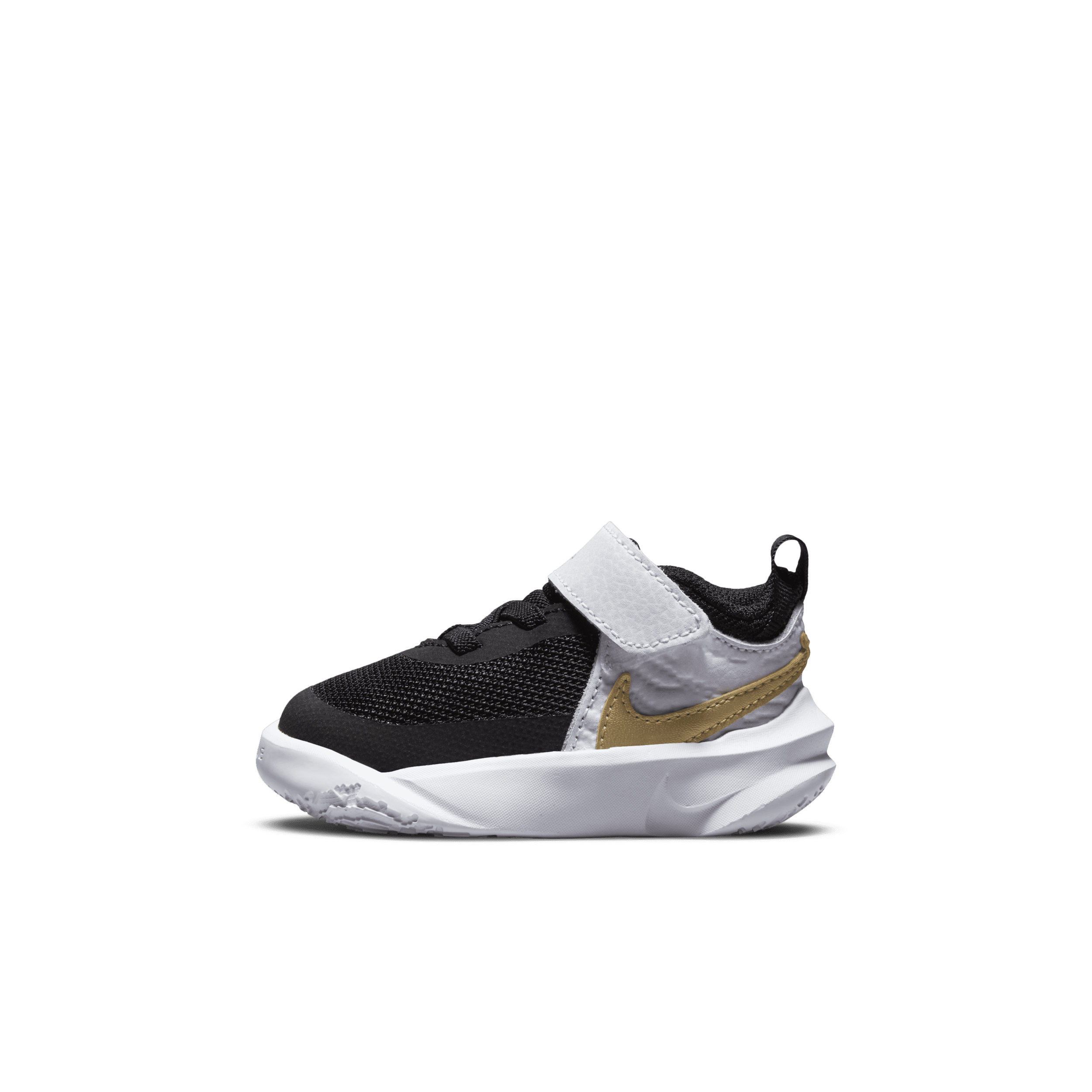 Nike Team Hustle D 10-sko til babyer/småbørn - sort - CW6737-002