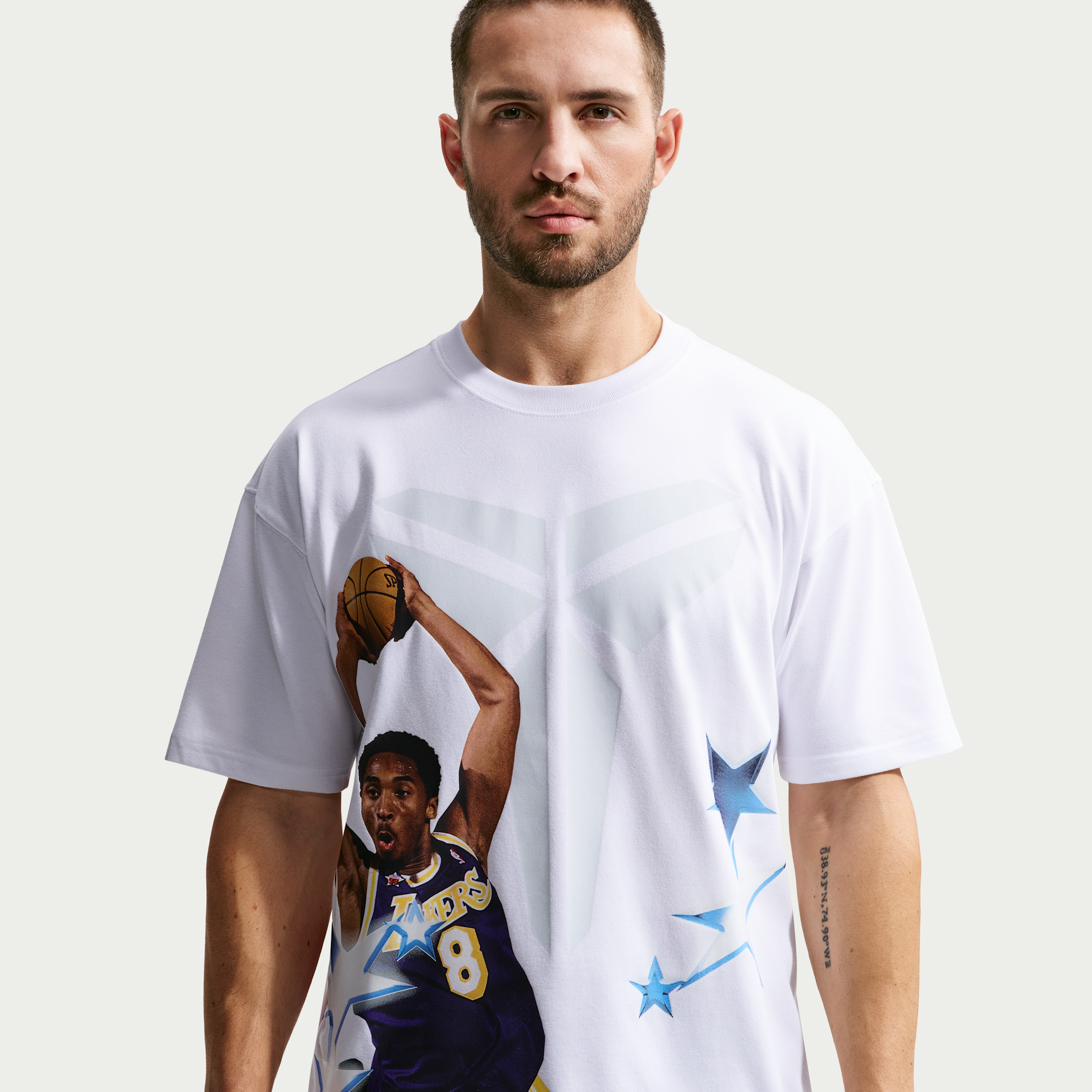 Thumbnail - Kobe Nike Dri-FIT Basketball-T-Shirt (Herren) - Weiß