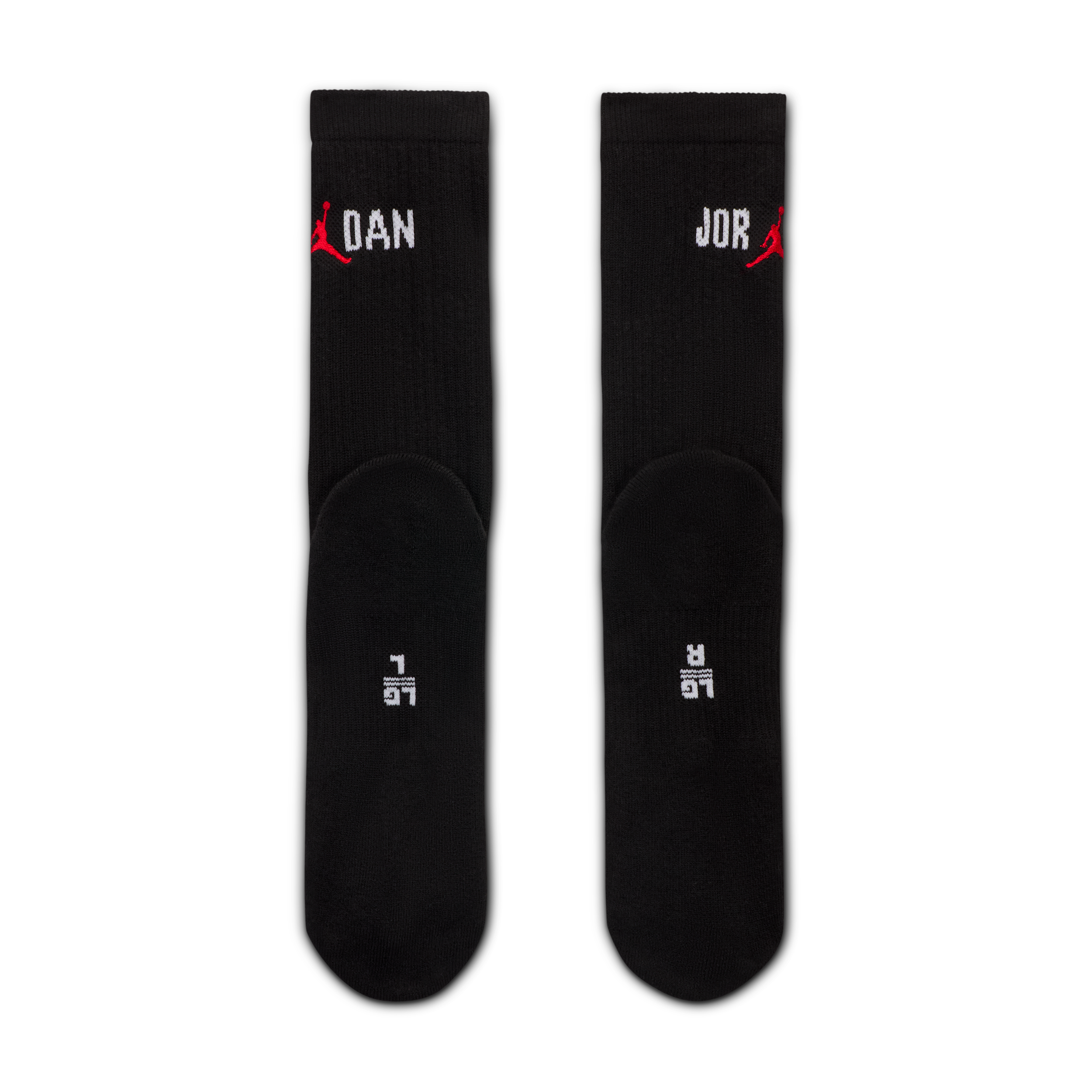 Thumbnail - Jordan Everyday Crew-Socken (1 Paar) - Schwarz