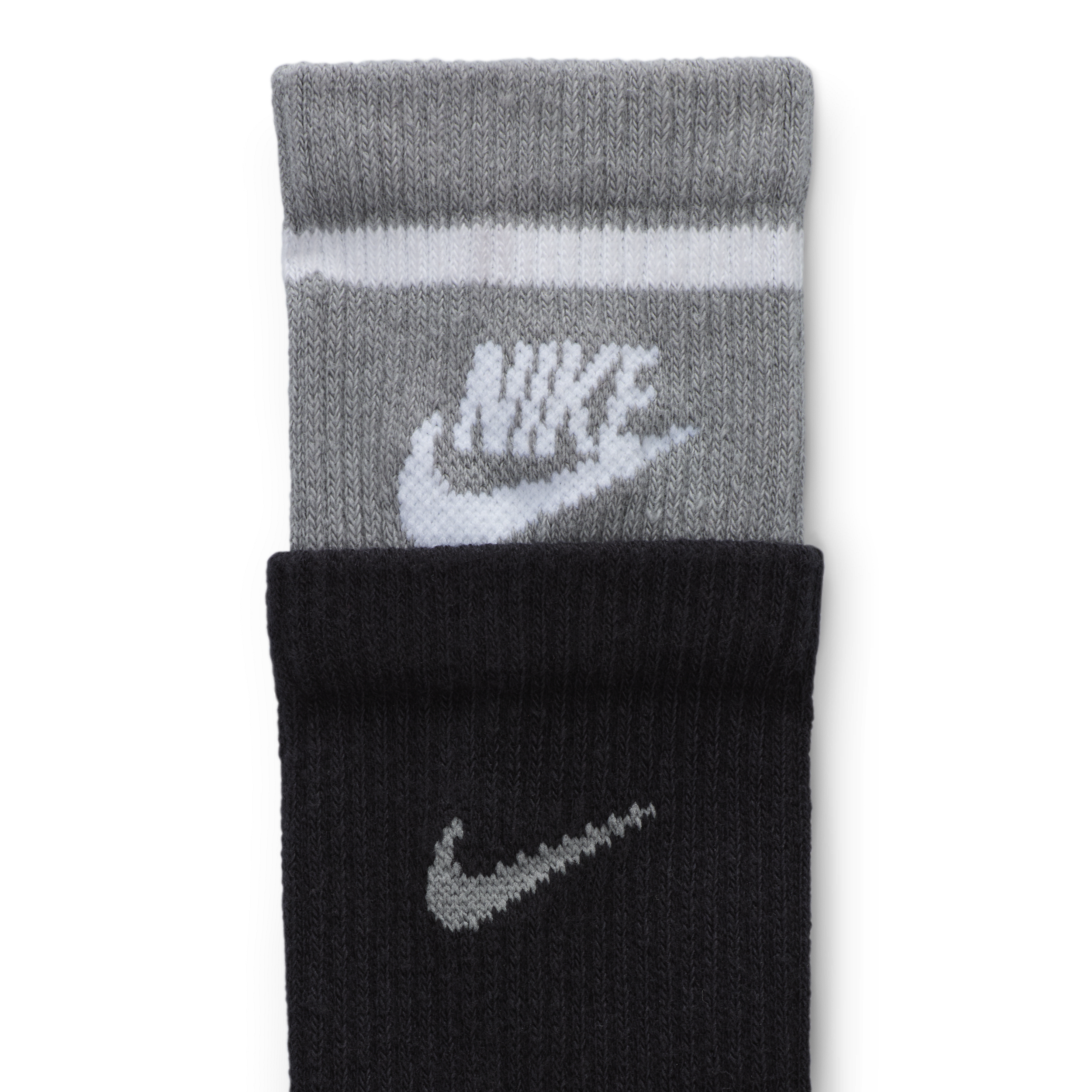 Chaussettes mi-mollet épaisses Nike Everyday Plus (1 paire) - Noir