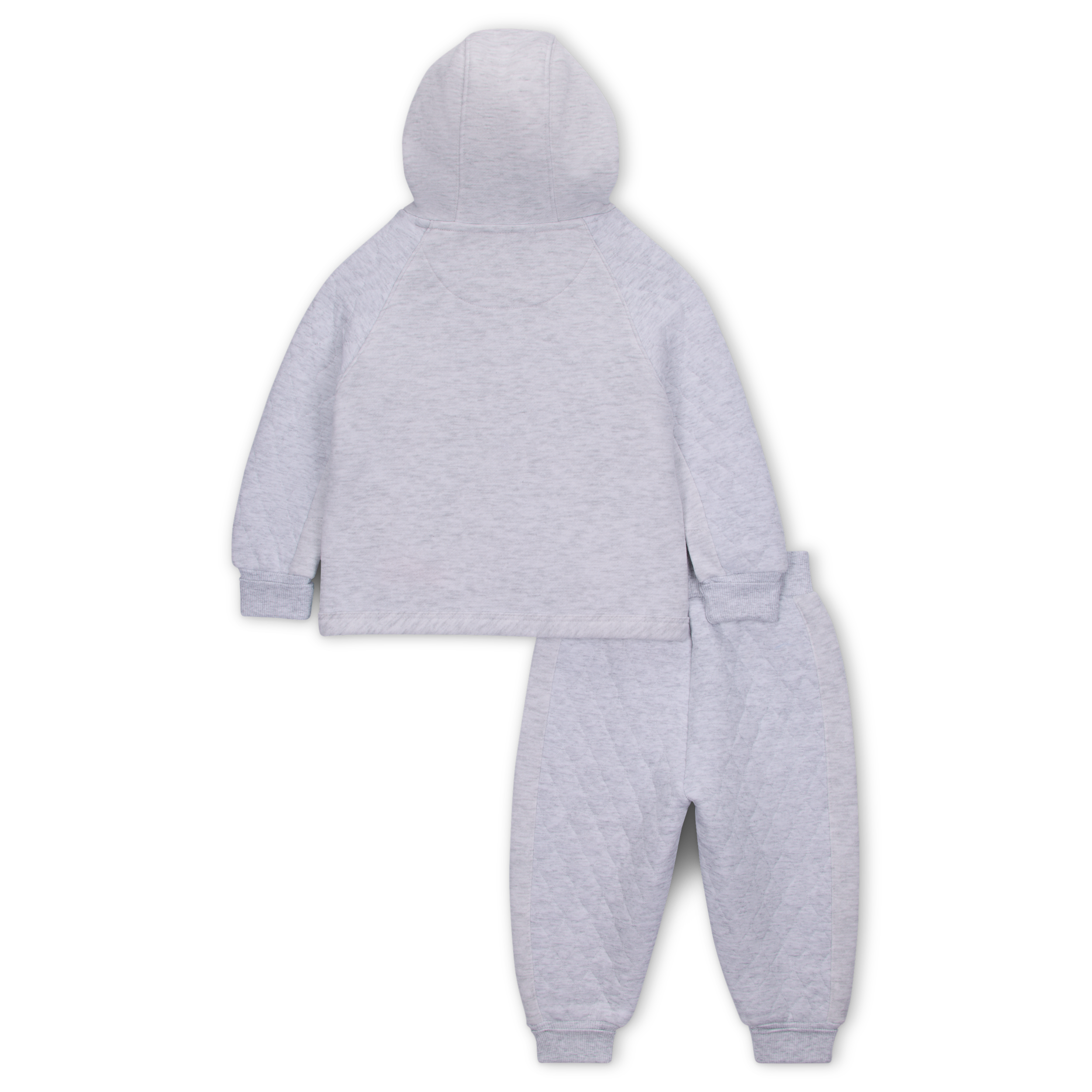 Thumbnail - Nike Ready, Set! 2-teiliges Jogger-Set mit Kapuze für Babys (12–24 M) - Braun