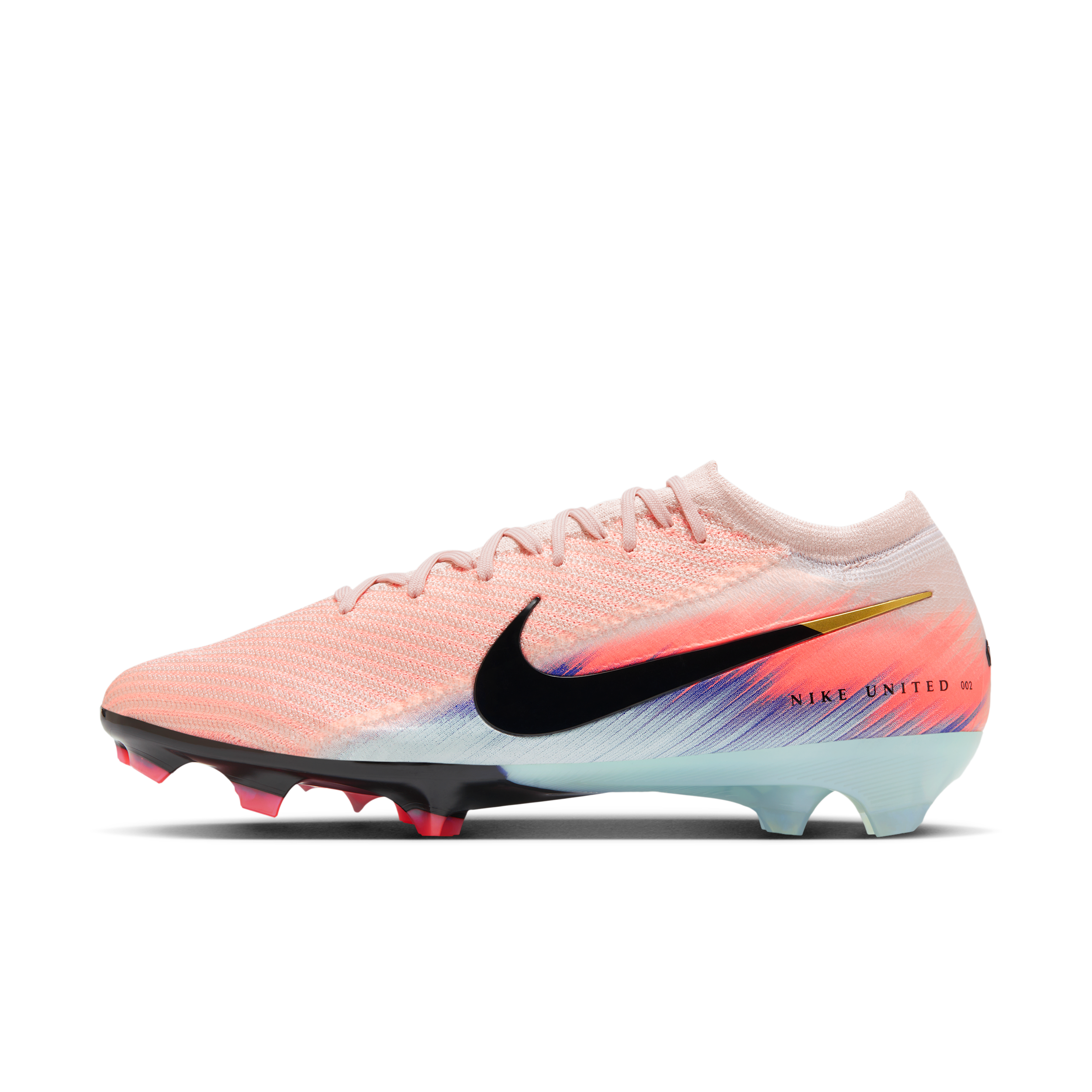 Thumbnail - Nike United Mercurial Vapor 16 Elite Low-Top-Fußballschuh für normalen Rasen - Pink