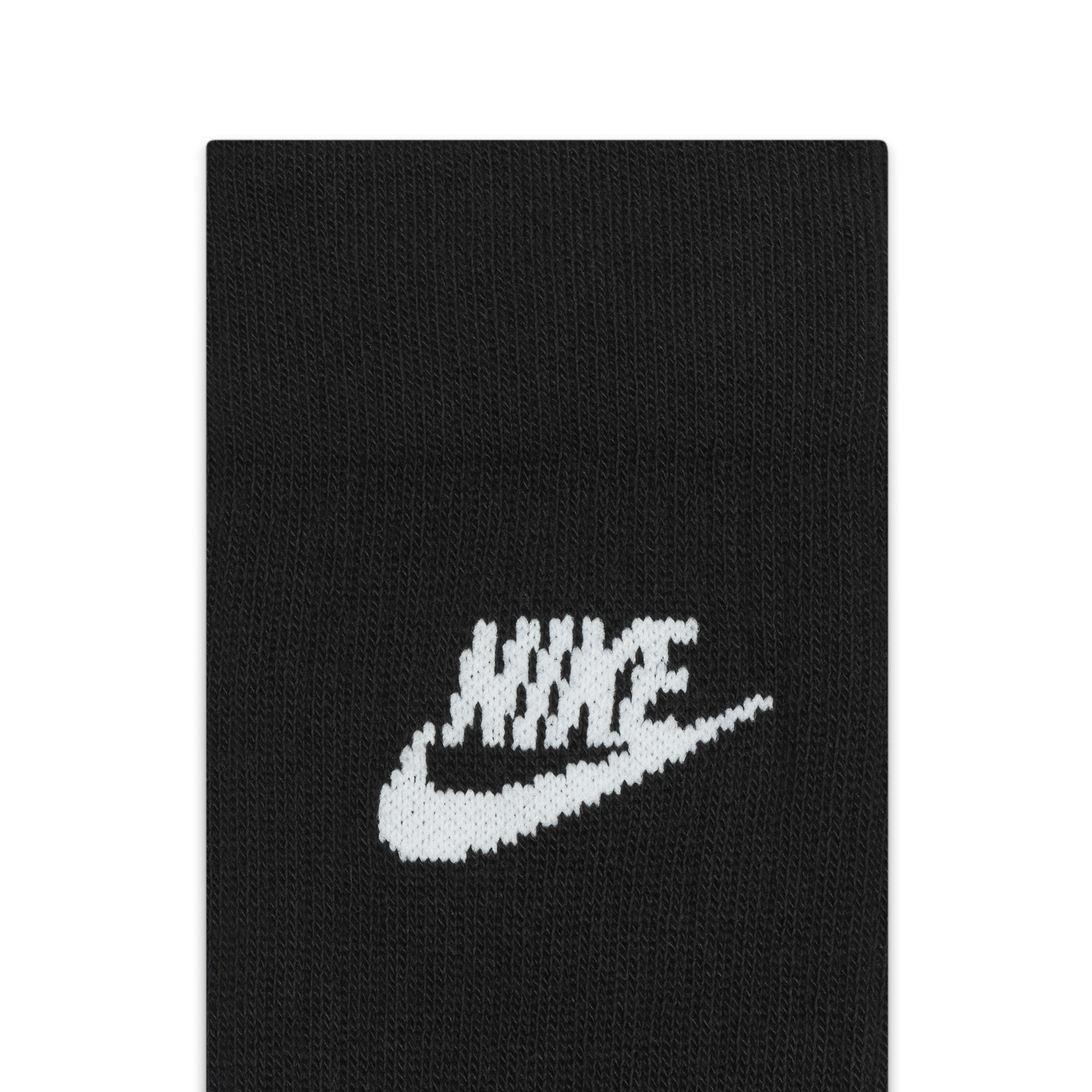 Chaussettes mi-mollet Nike Sportswear Everyday Essential (3 paires) - Noir