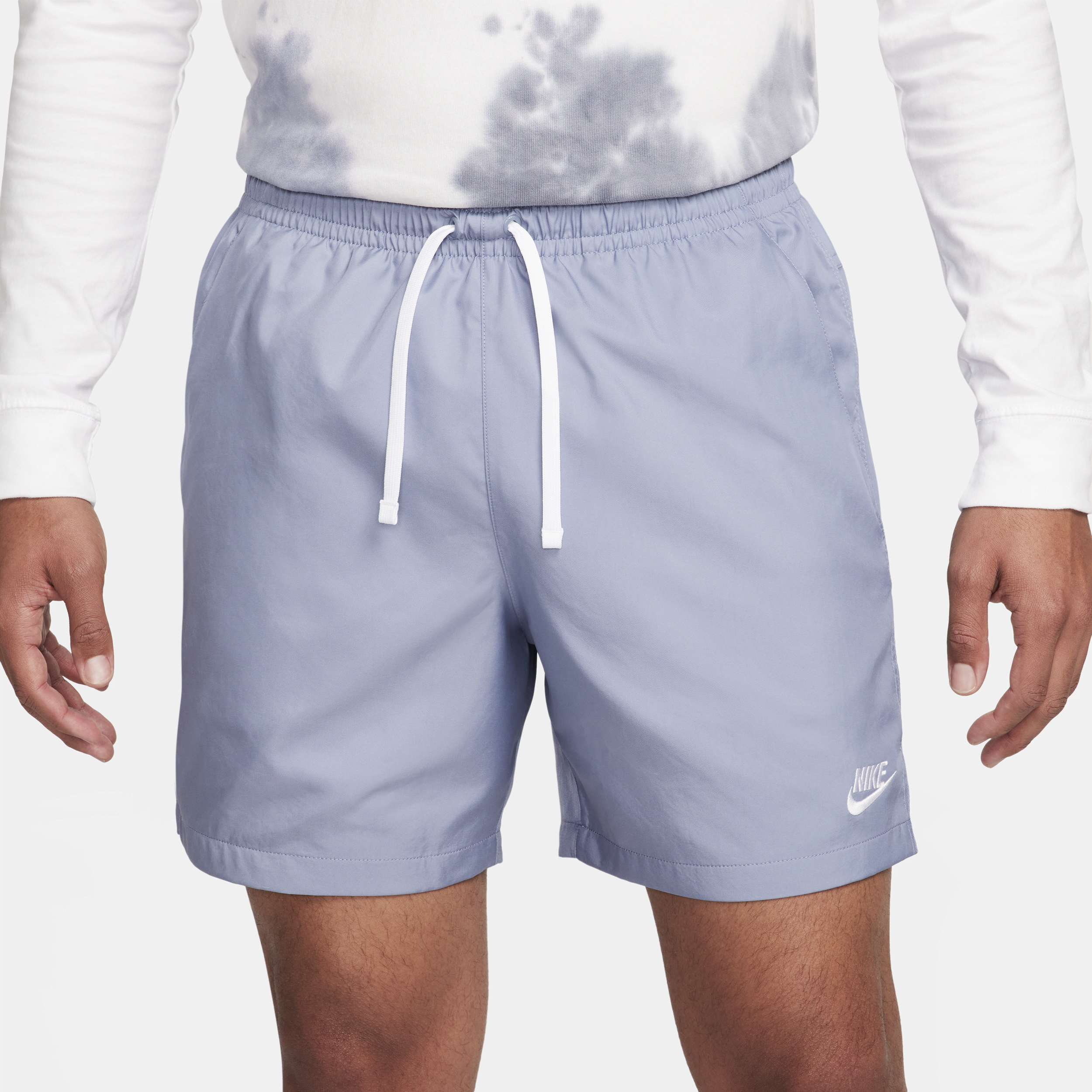 Nike Sportswear Geweven flowshorts voor heren Blauw