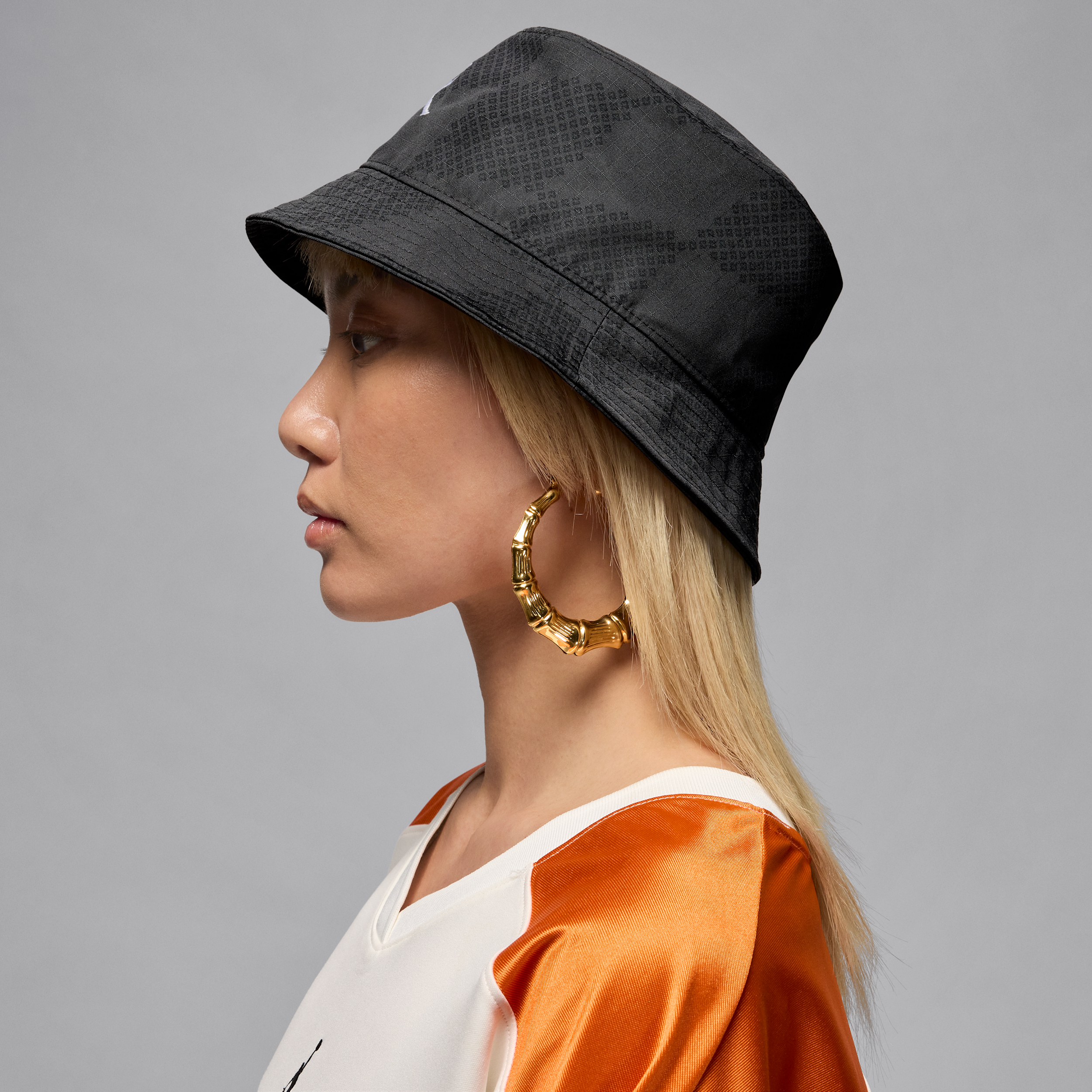 Thumbnail - Jordan Apex Bucket Hat mit Print - Schwarz