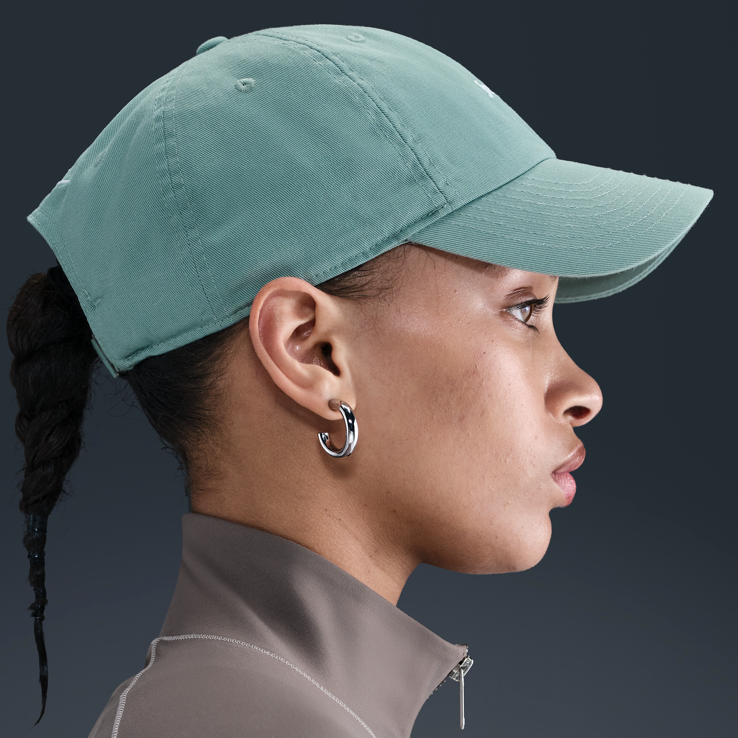 Thumbnail - Nike Club unstrukturierte JDI Cap - Grün