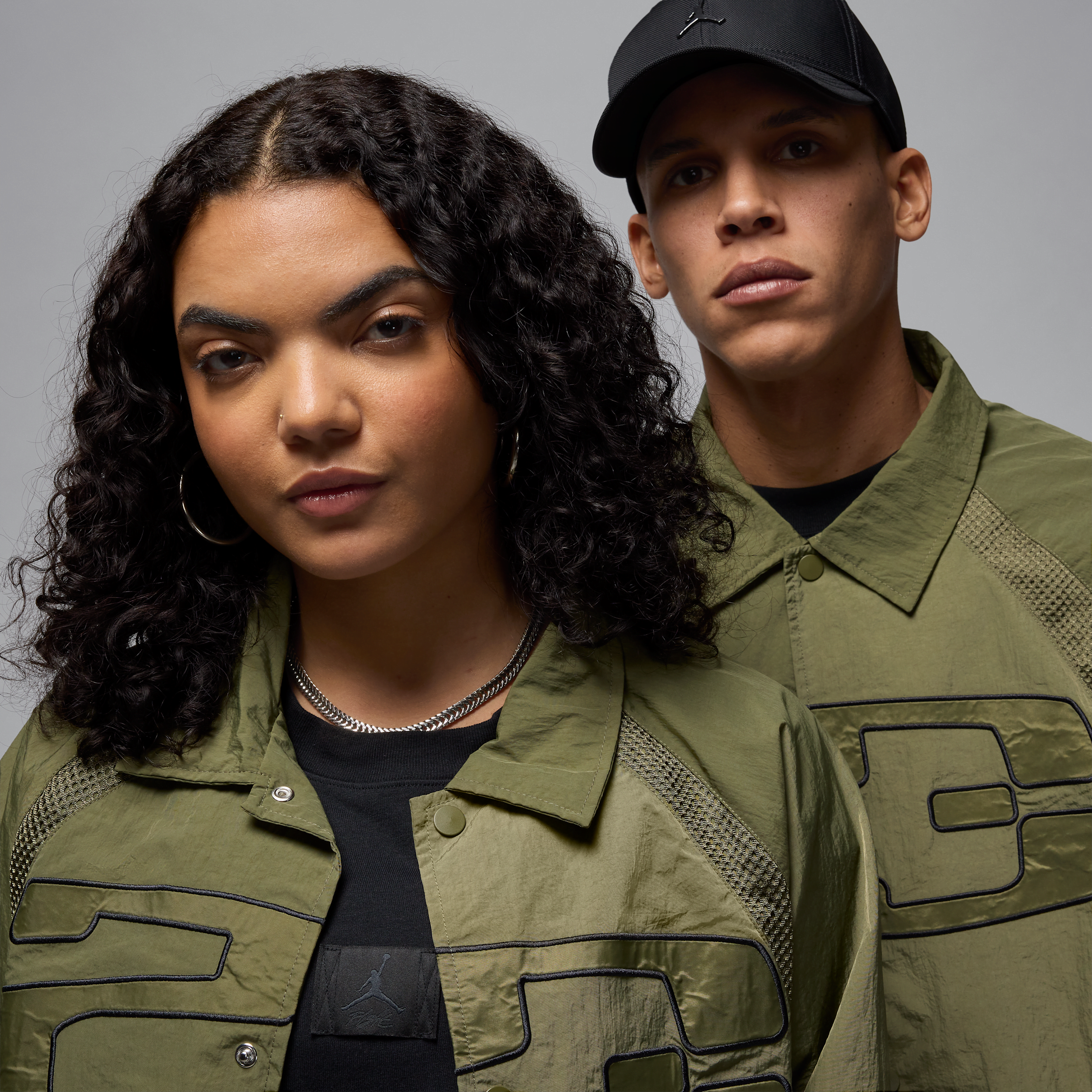 Veste de coach Jordan Essentials pour homme - Vert