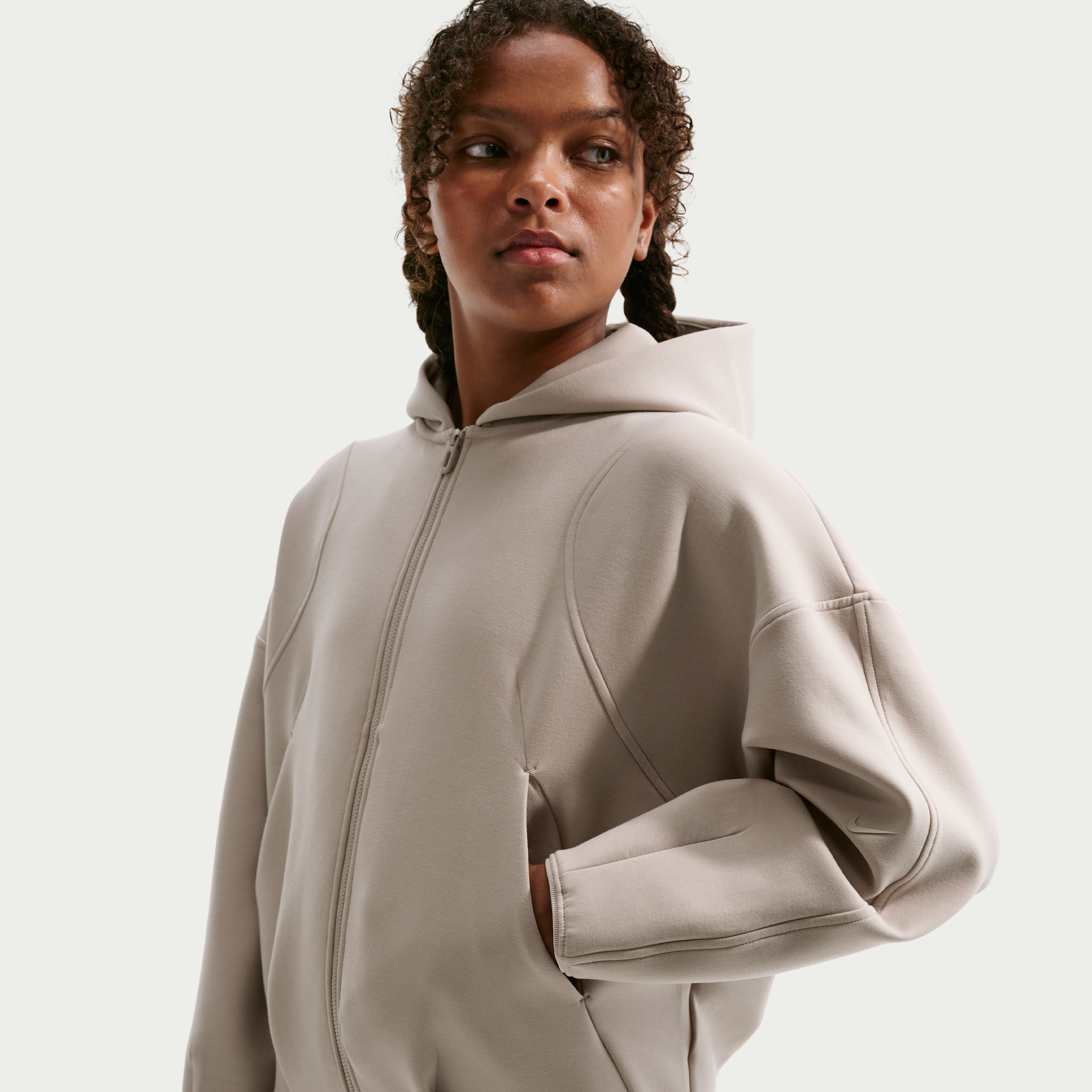 Nike Sweat A Capuche En Maille Therma Fit Avec Zip Nike Mavn Pour Fille