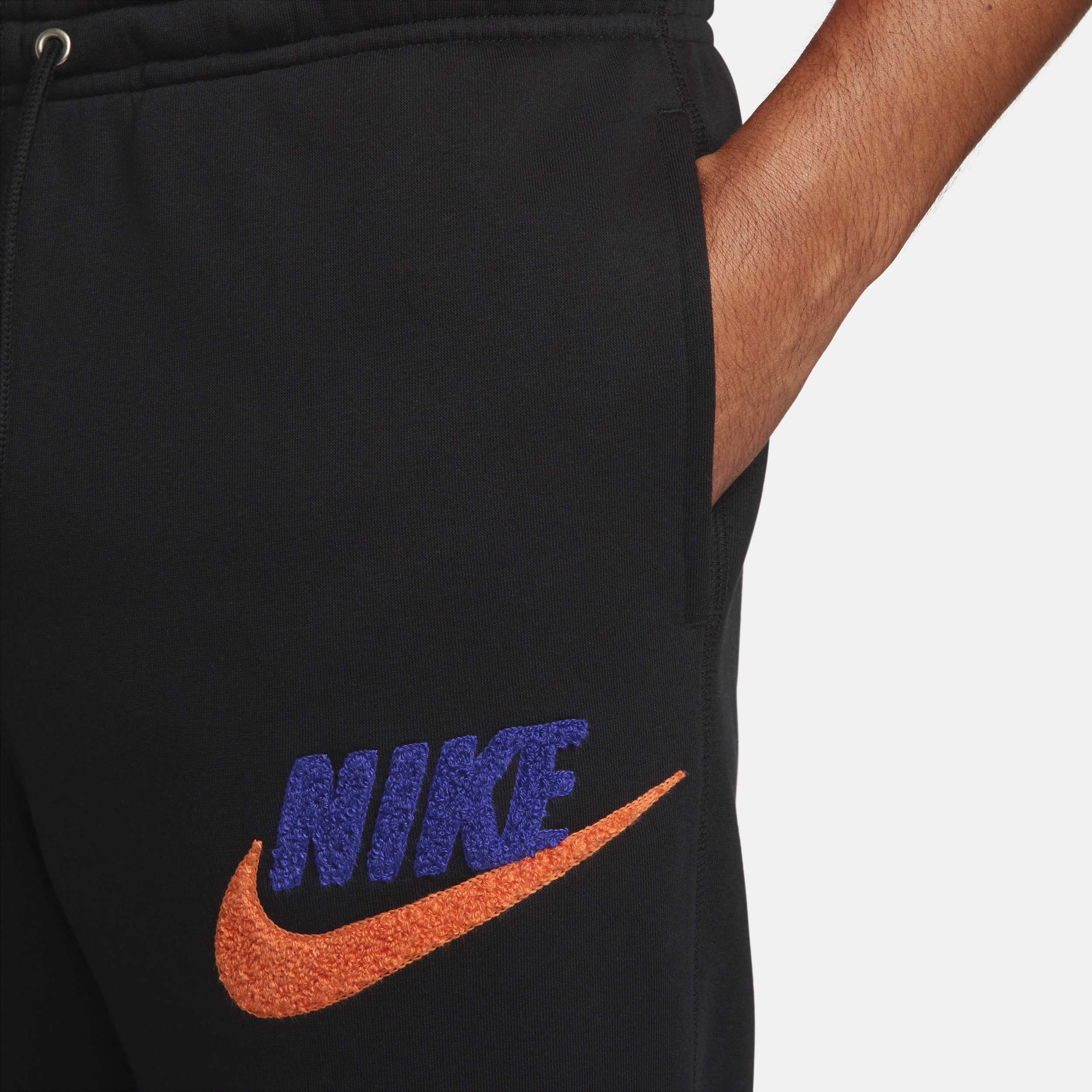 Nike Club Fleece joggingbroek van fleece voor heren Zwart