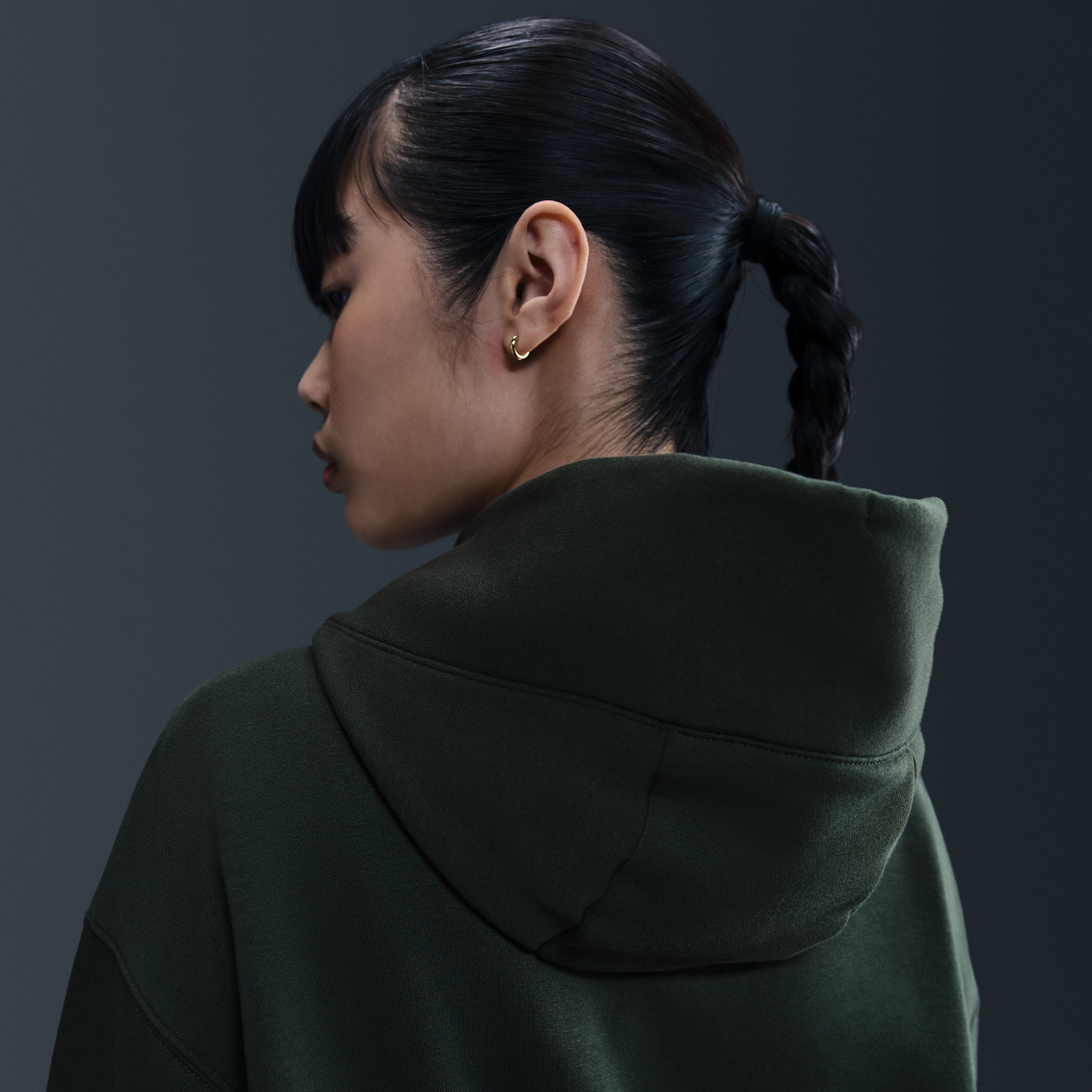 Thumbnail - Chelsea FC Phoenix Fleece Nike Football Oversize-Hoodie (Damen) - Grün